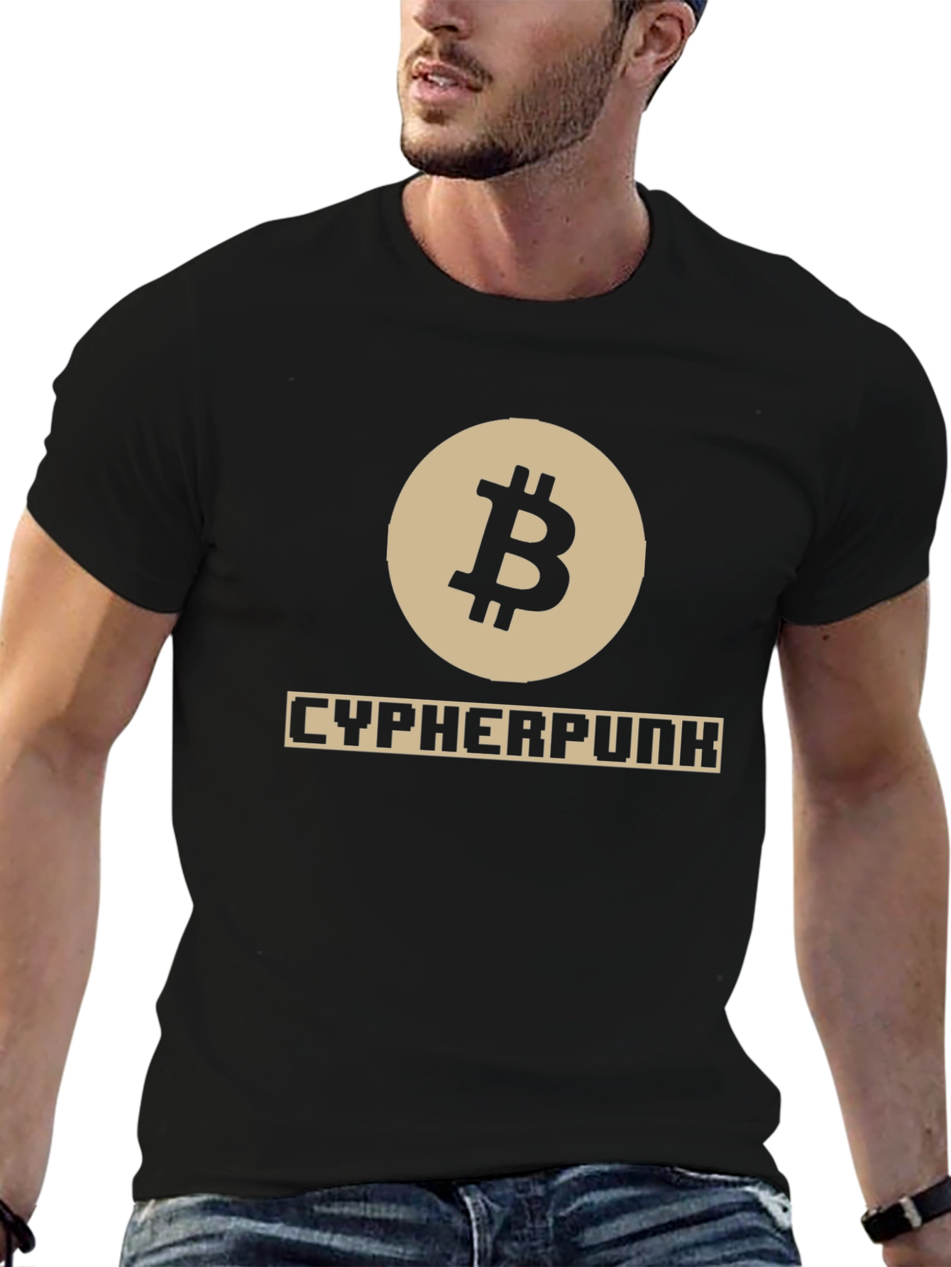 Cypherpunk Bitcoin Graphic T-Shirt