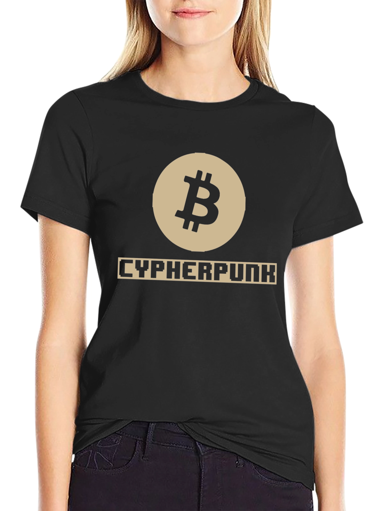 Cypherpunk Bitcoin Graphic T-Shirt