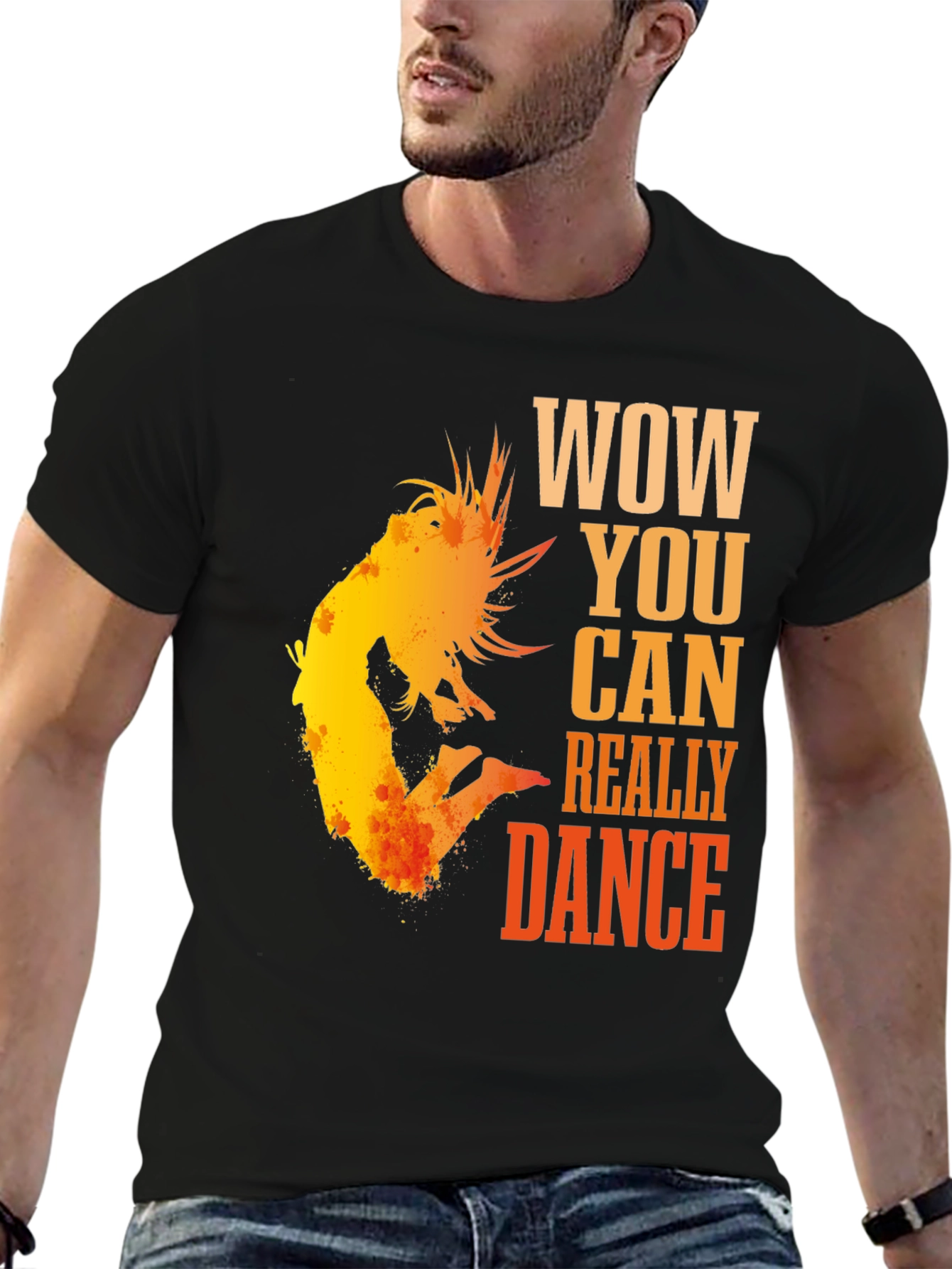 WOW You Can Dance T-Shirt - Stylish Graphic Tee