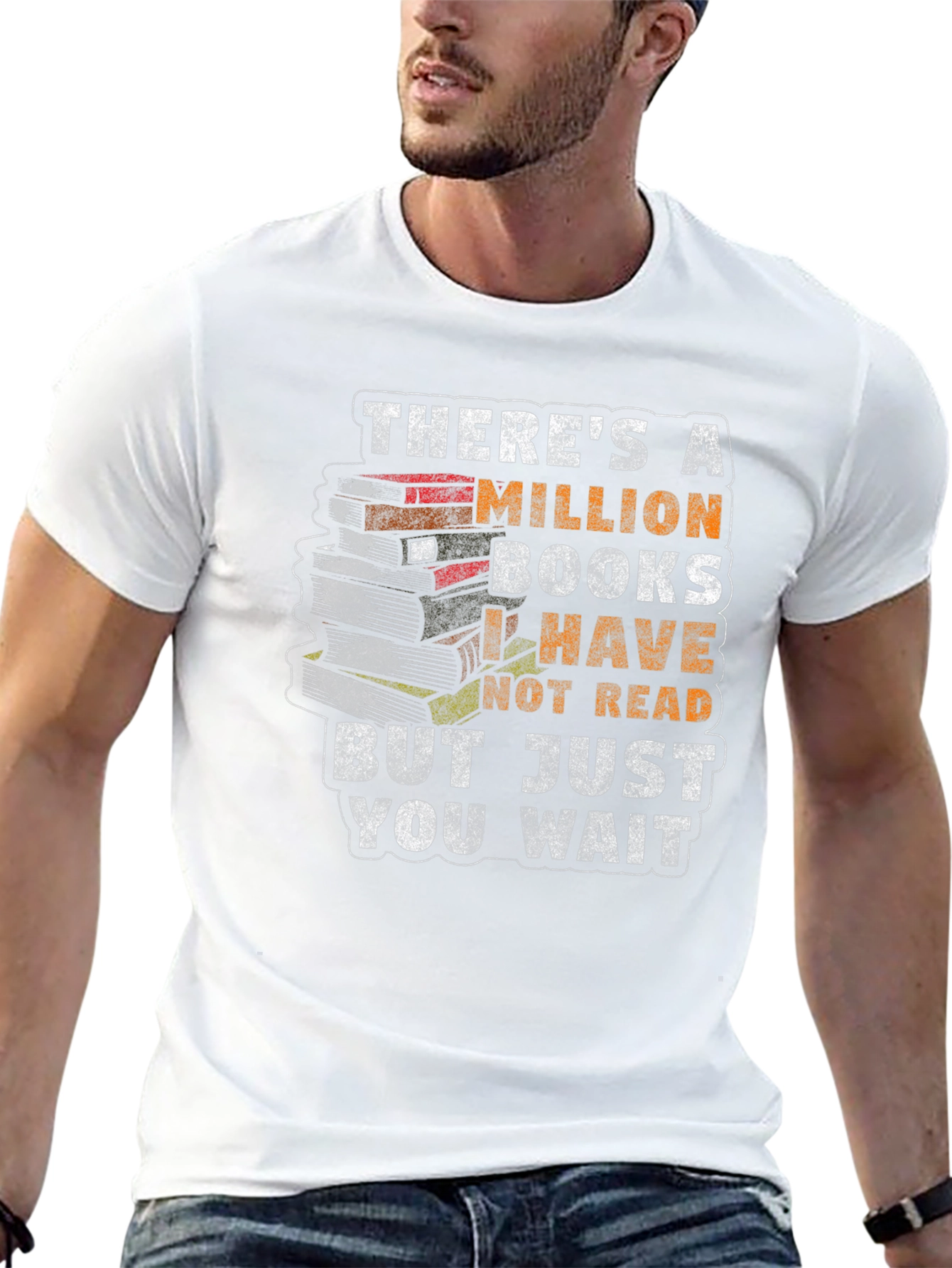 Book Lover T-Shirt: Million Books I Have Not Read