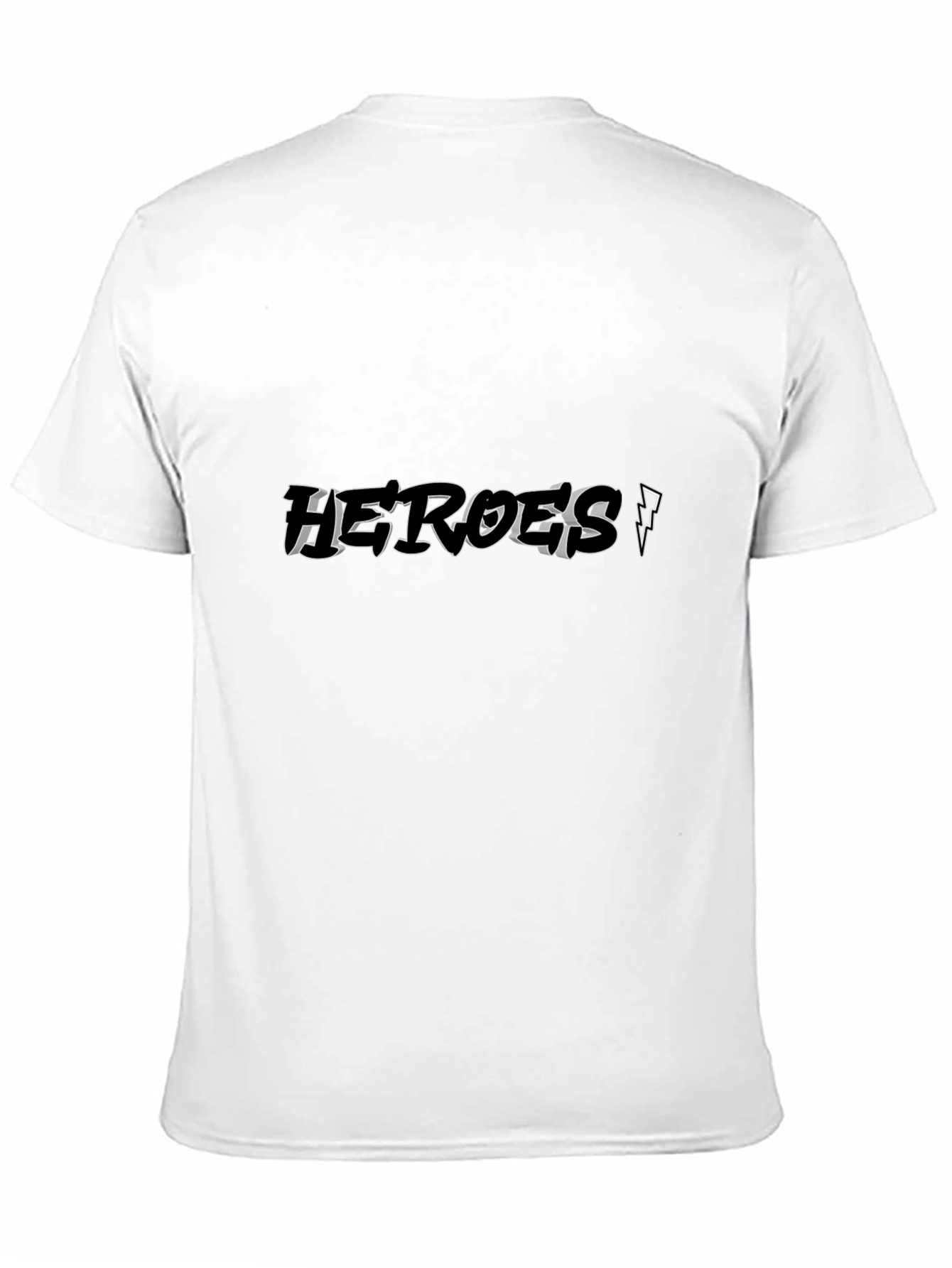 Heroes Black T-Shirt - Graphic Tee