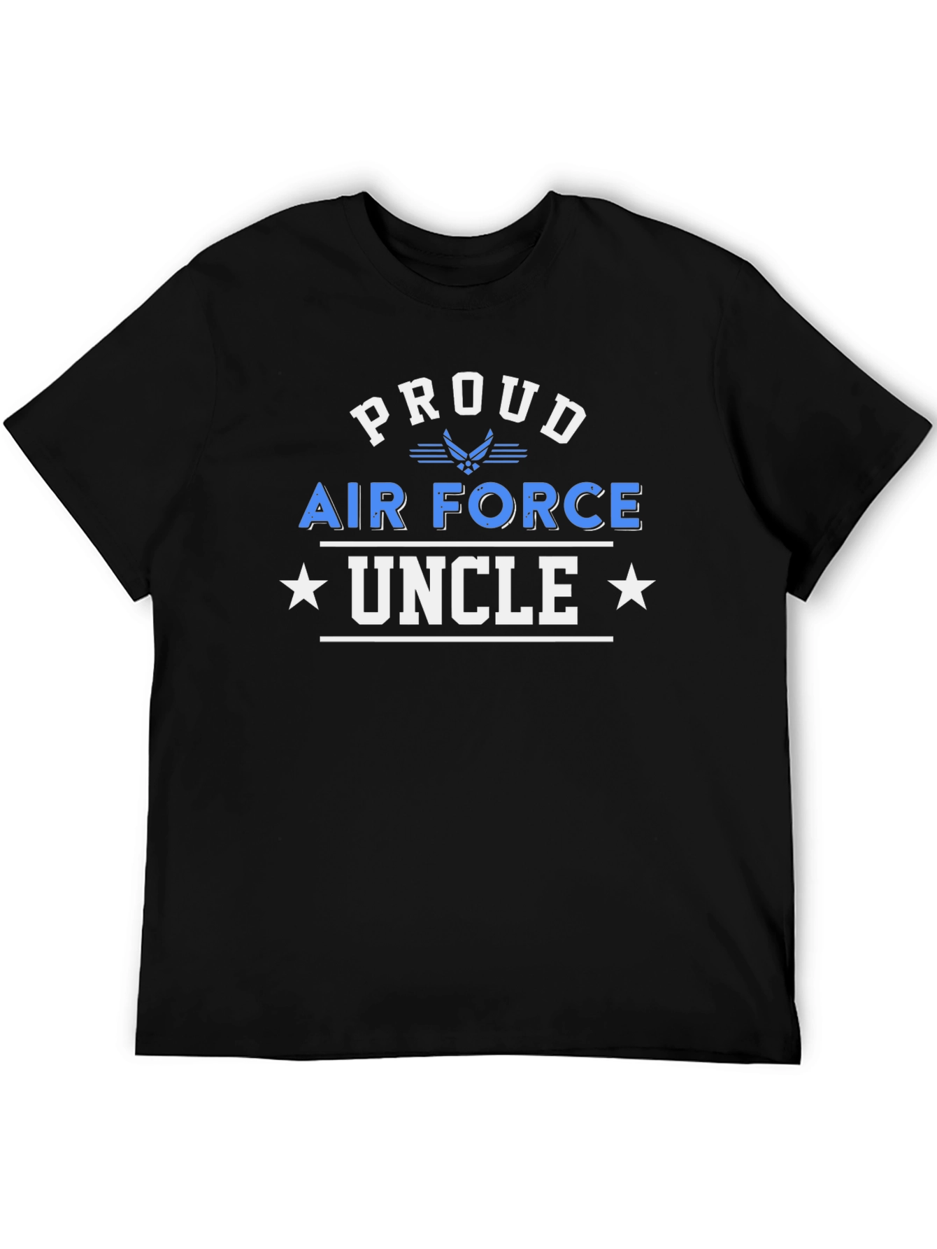 Proud Air Force Uncle T-Shirt - Patriotic Gift