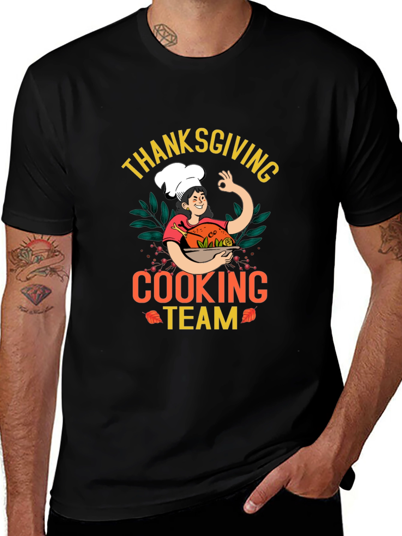 Thanksgiving Cooking Team T-Shirt