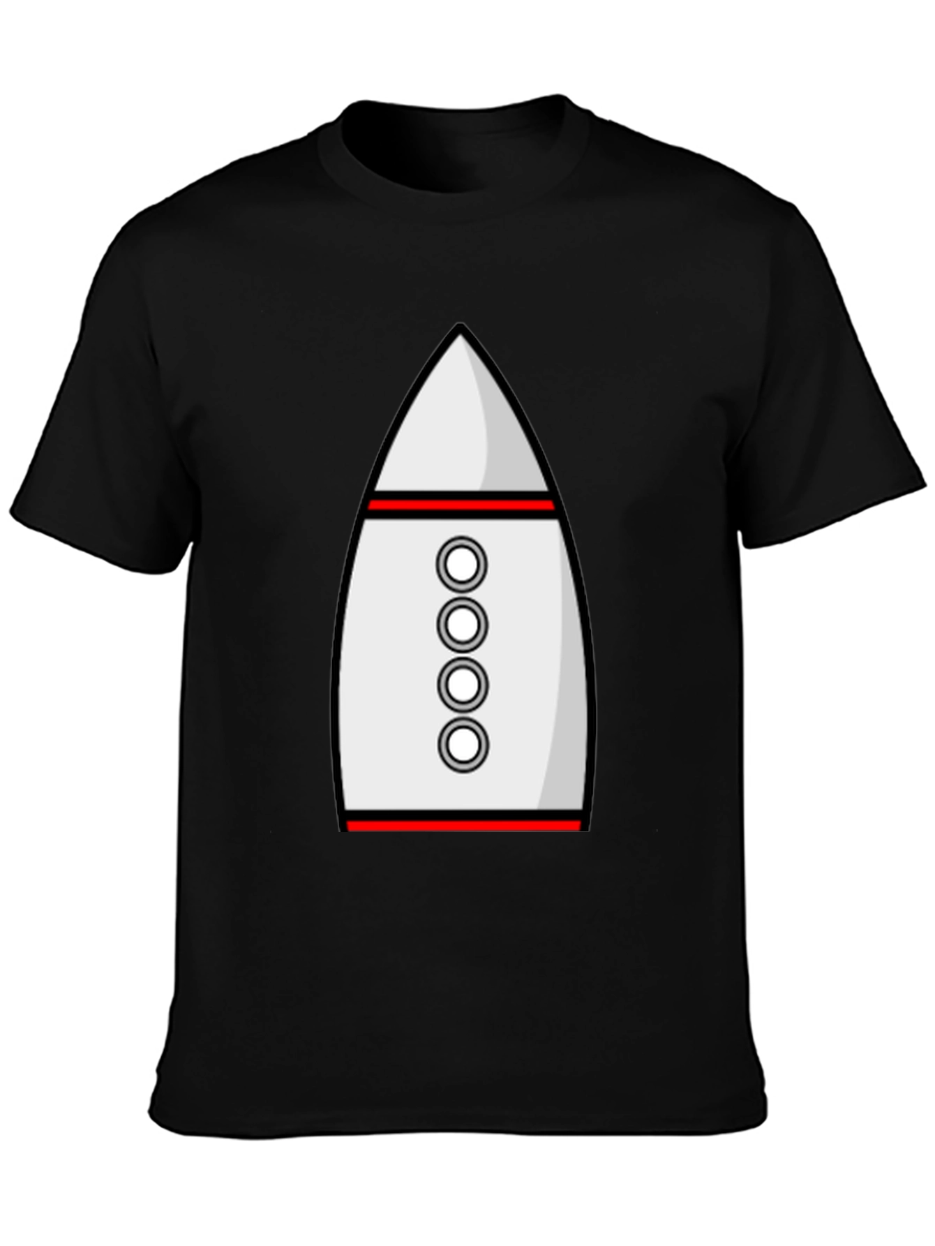 Rocket Graphic T-Shirt - Blast Off in Style!
