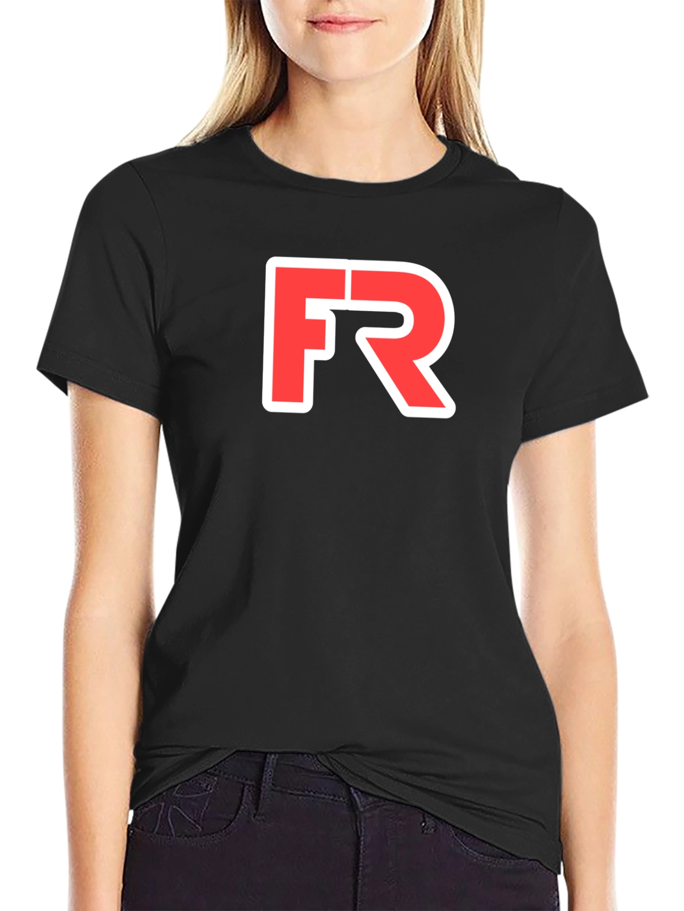 Black FR Logo T-Shirt | Casual Wear