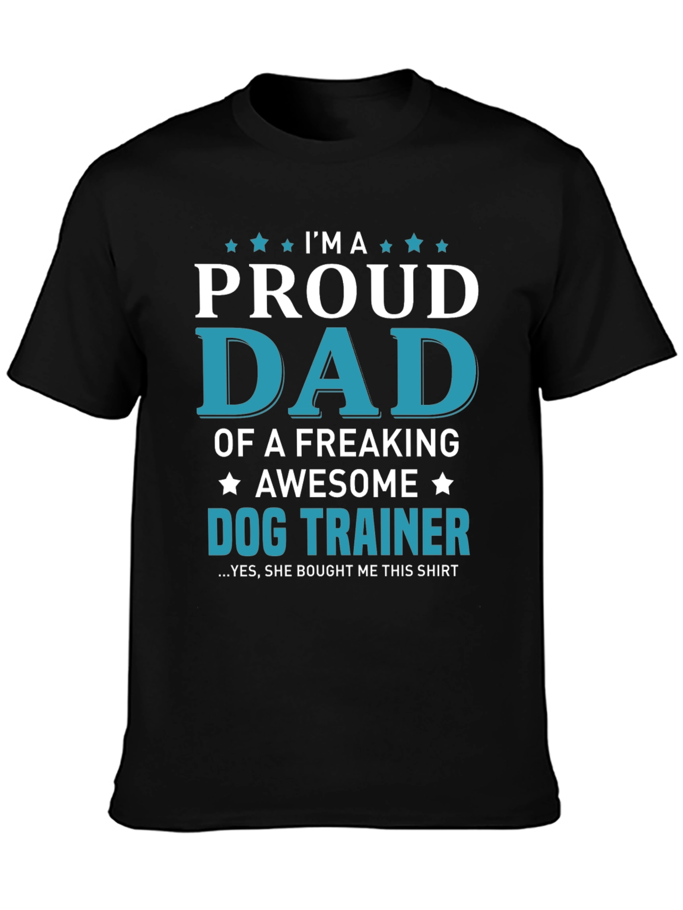 Proud Dog Trainer Dad T-Shirt