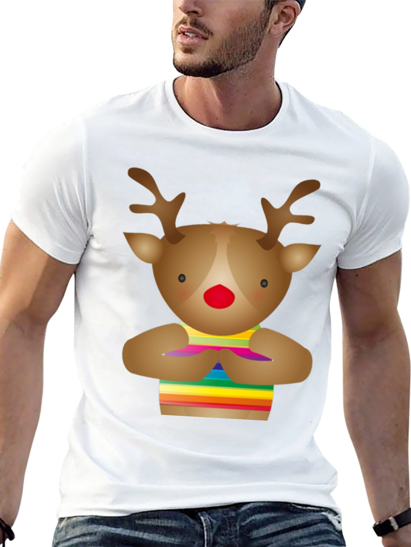 Rudolph Rainbow Pride T-Shirt