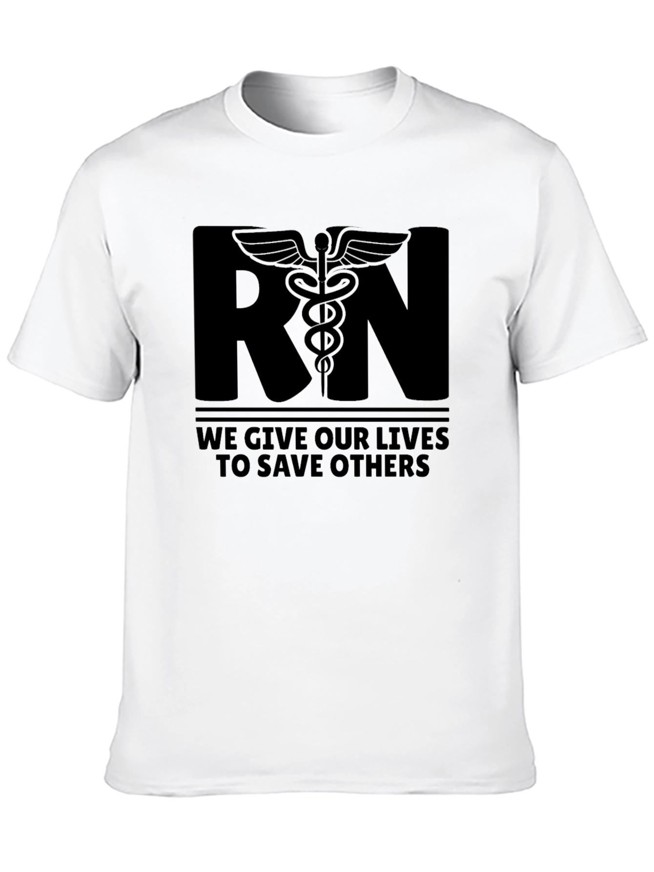 RN Save Lives T-Shirt - Registered Nurse Apparel