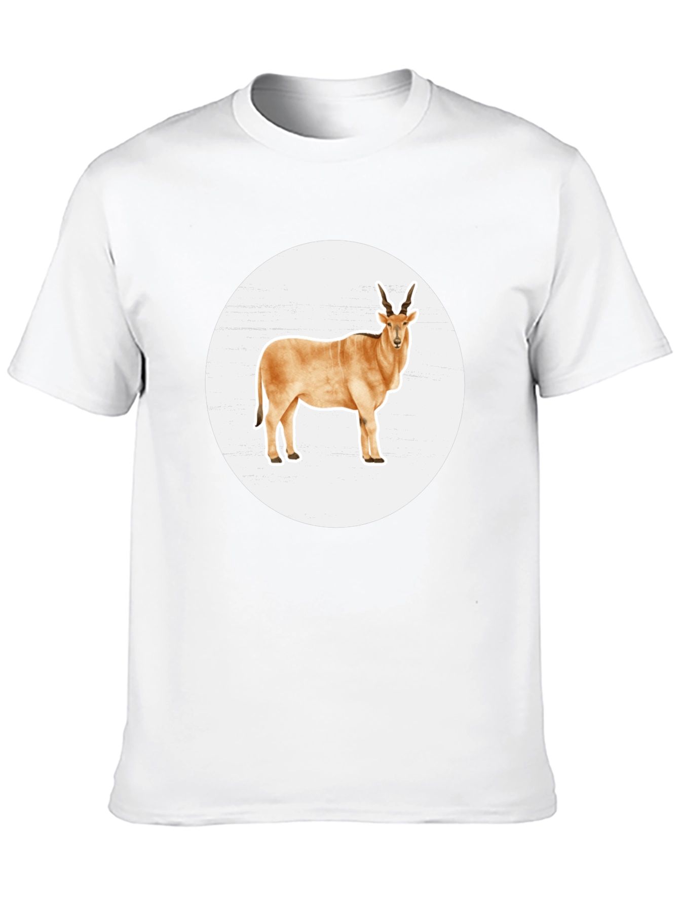 Antelope Graphic T-Shirt - Stylish Animal Print Tee