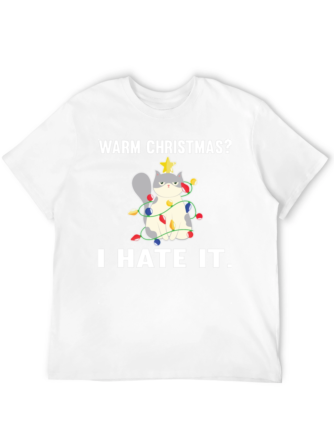 Grumpy Cat Warm Christmas? T-Shirt