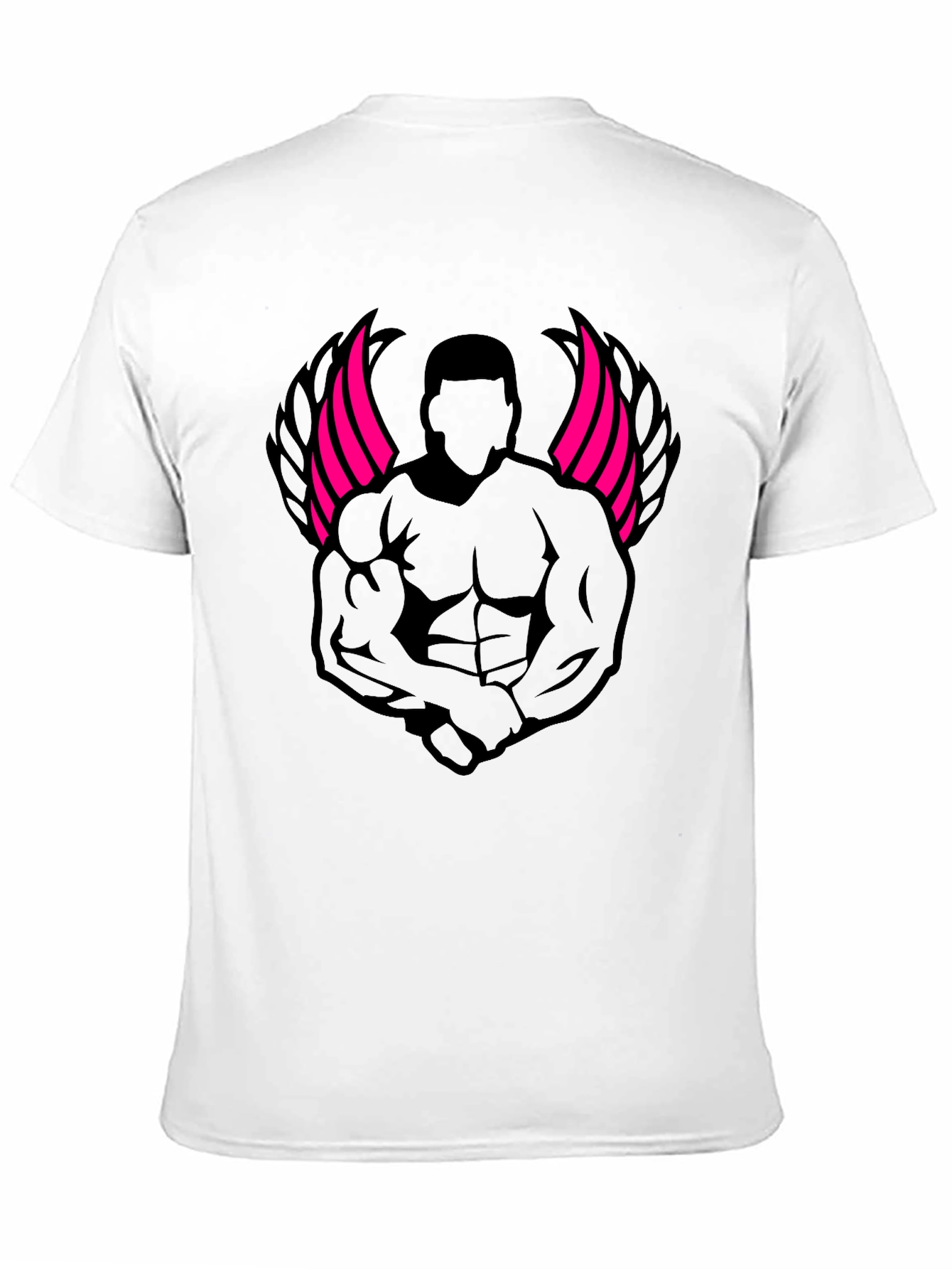 Muscle Angel Graphic T-Shirt
