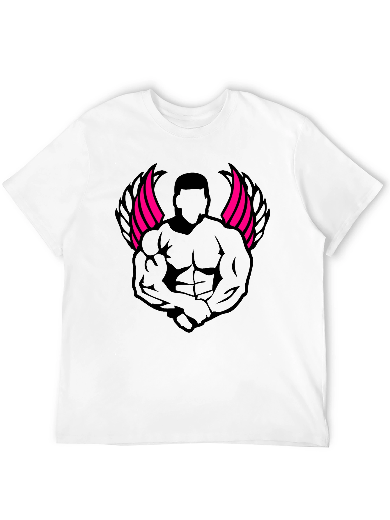 Muscle Angel Graphic T-Shirt