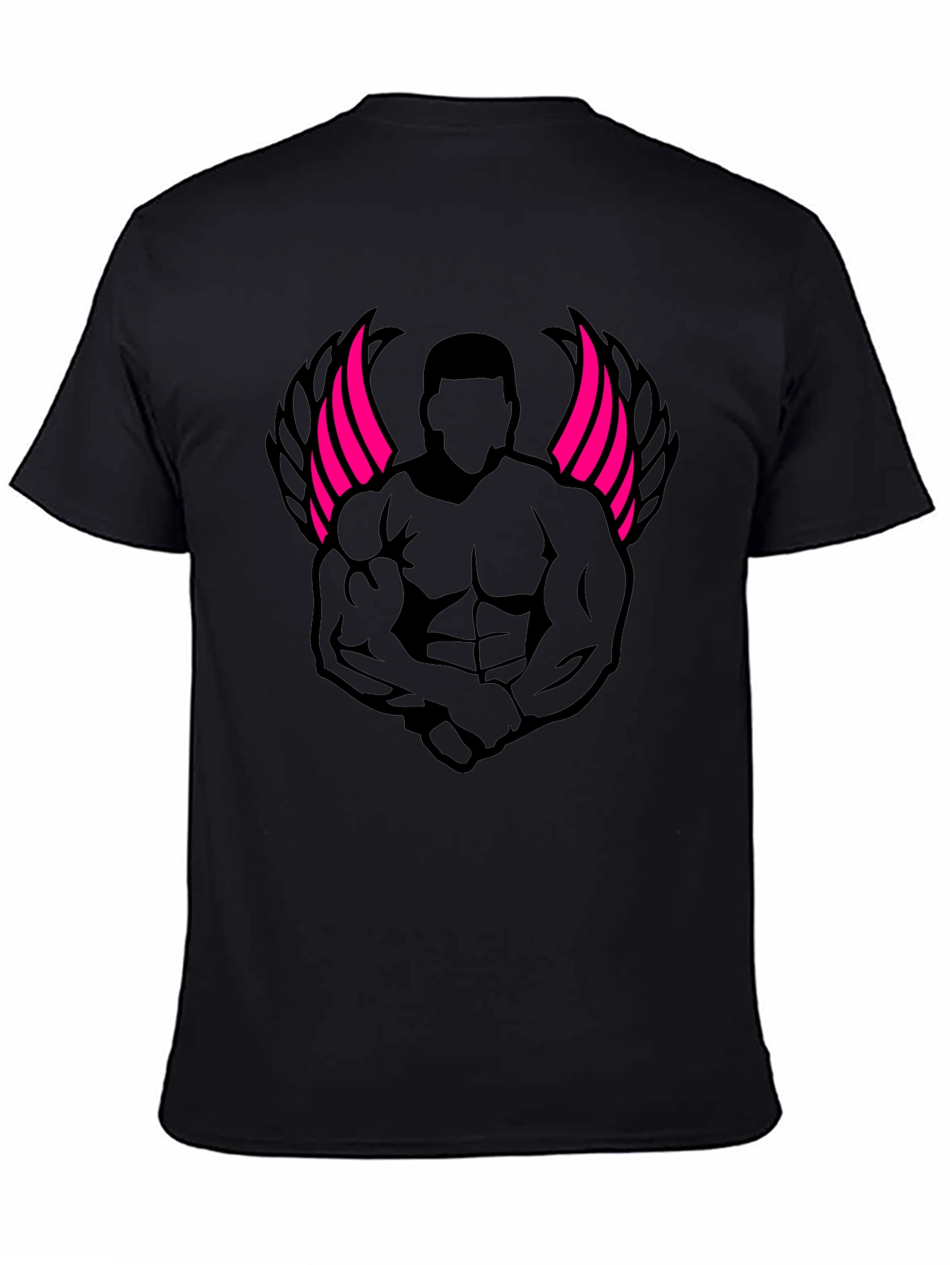 Muscle Angel Graphic T-Shirt
