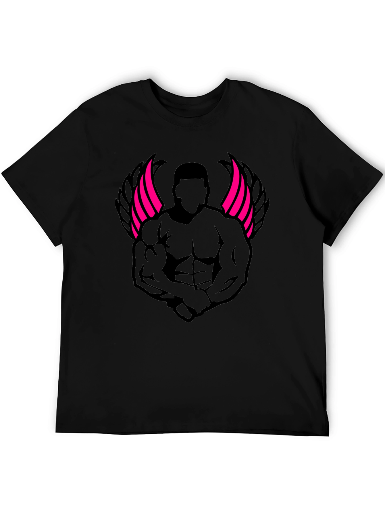 Muscle Angel Graphic T-Shirt
