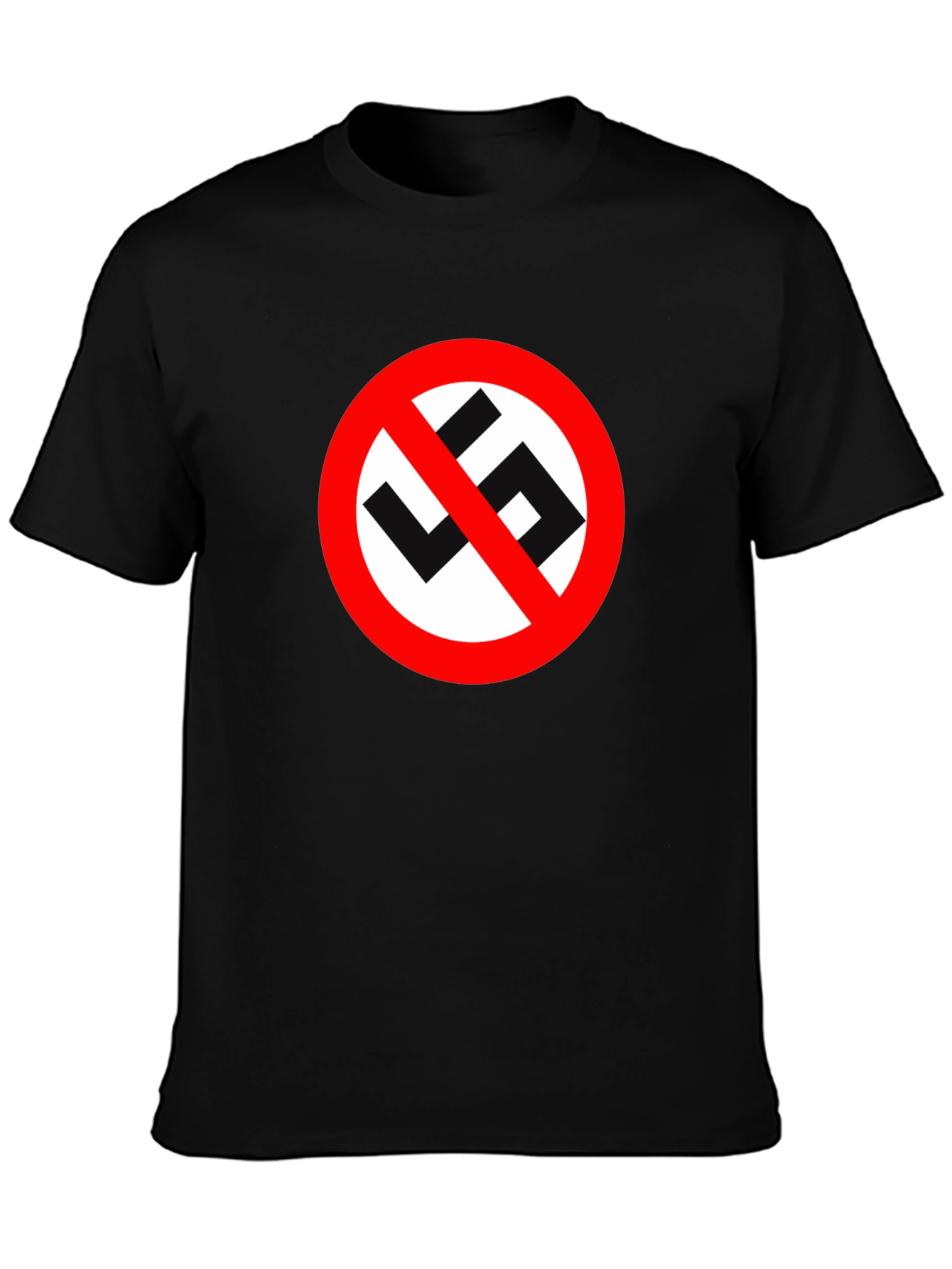 Anti-Hate Symbol Graphic Tee - Black
