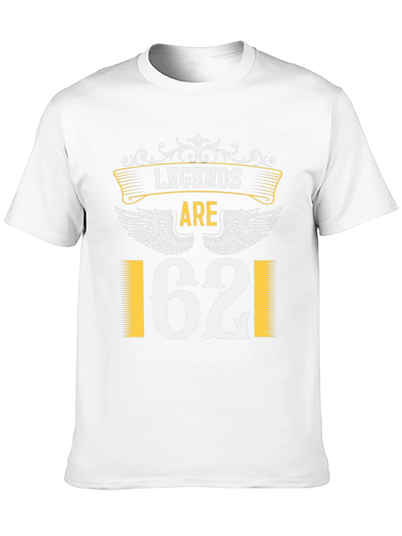 Legends Are 62 T-Shirt - Black Tee