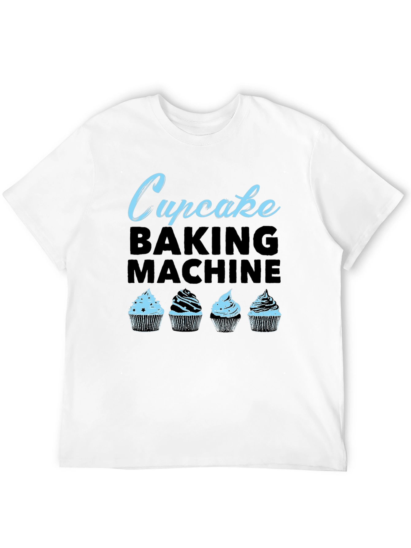 Cupcake Baking Machine Graphic Tee