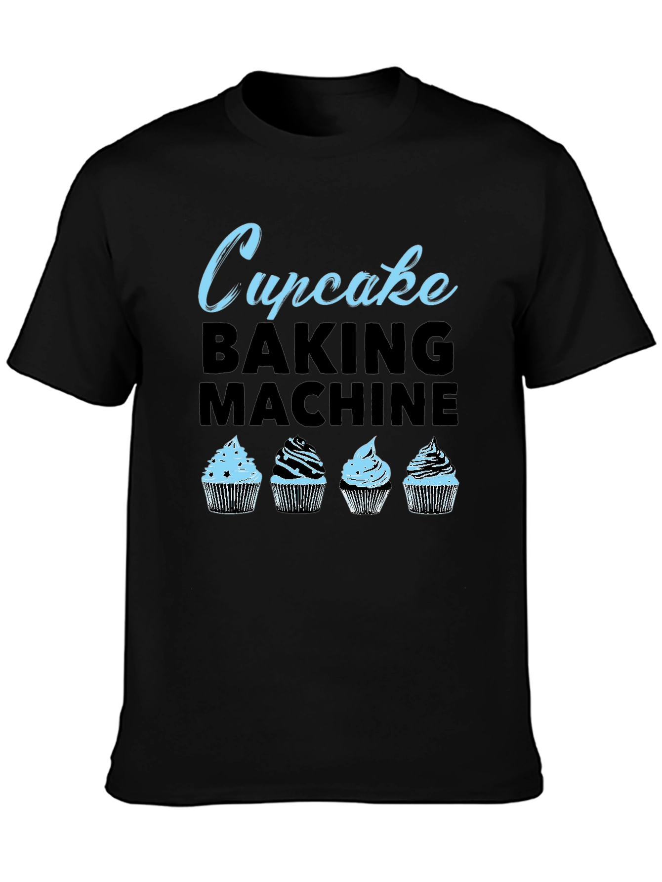 Cupcake Baking Machine Graphic Tee