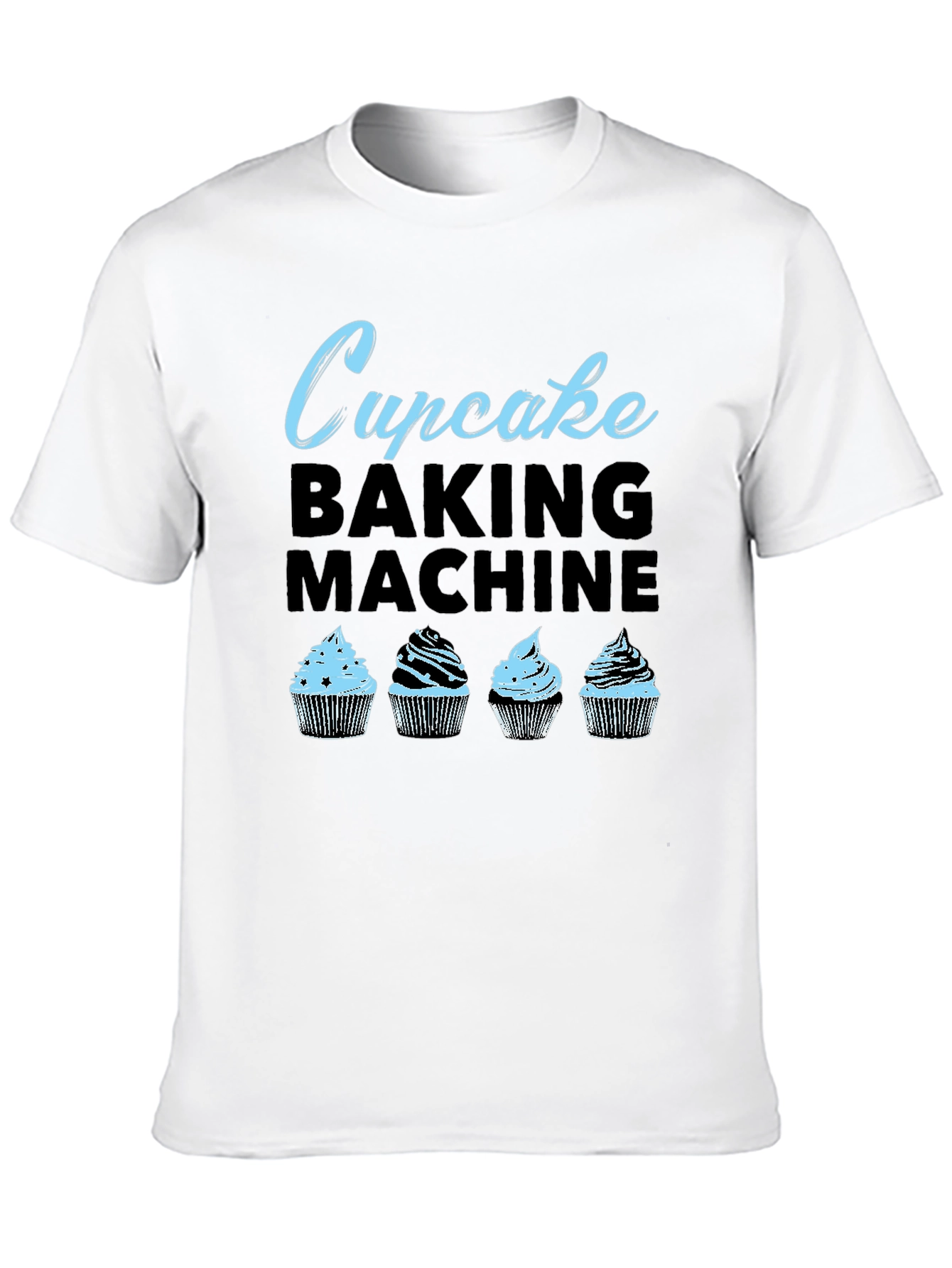 Cupcake Baking Machine Graphic Tee