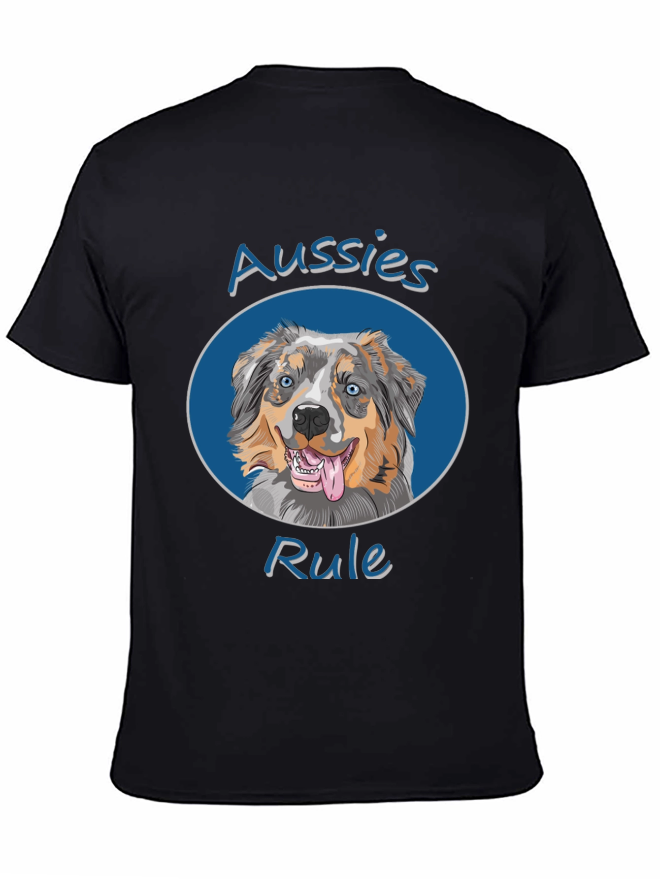Aussies Rule Dog T-Shirt