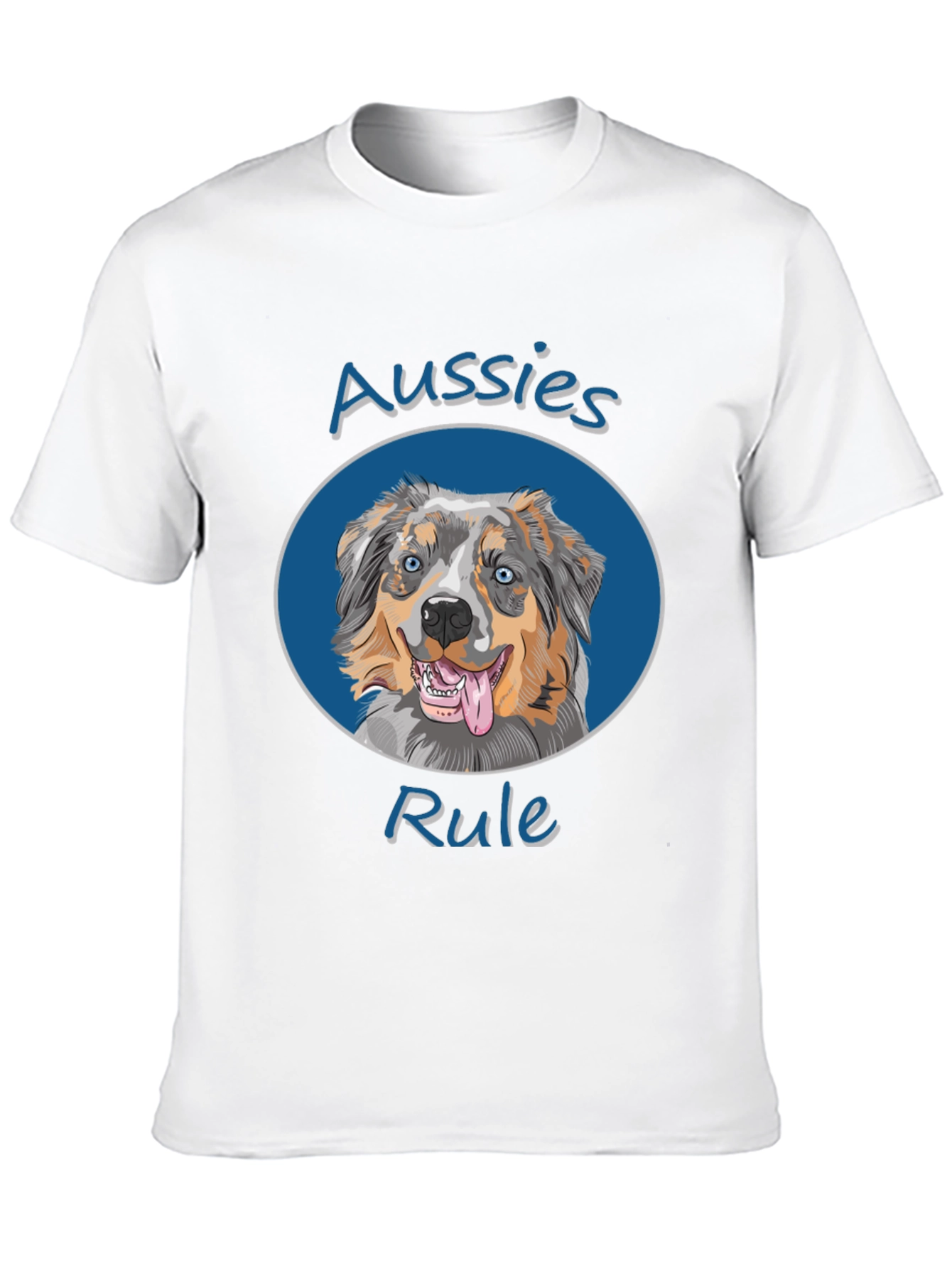 Aussies Rule Dog T-Shirt