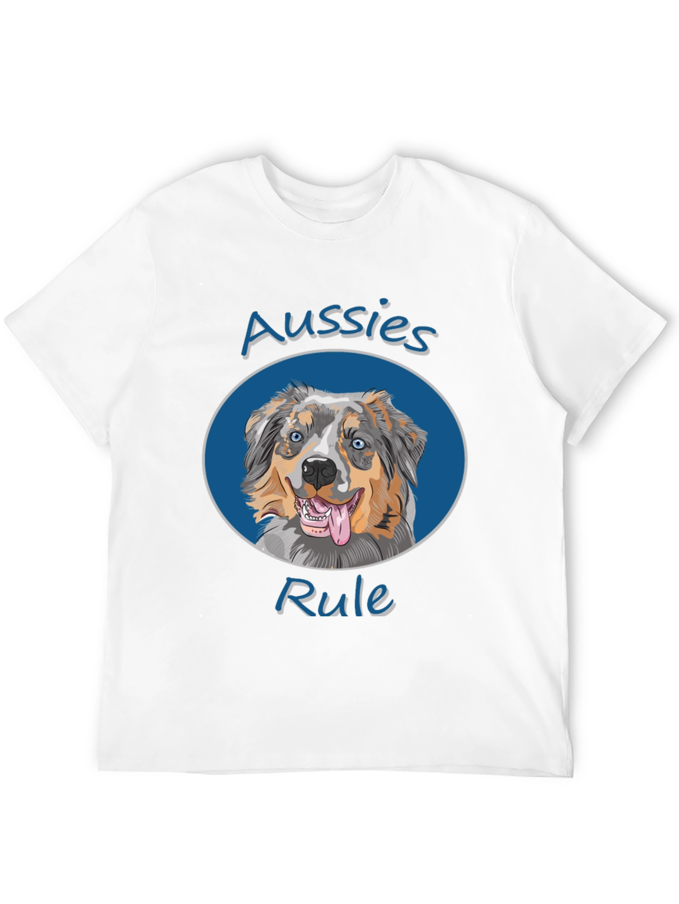 Aussies Rule Dog T-Shirt