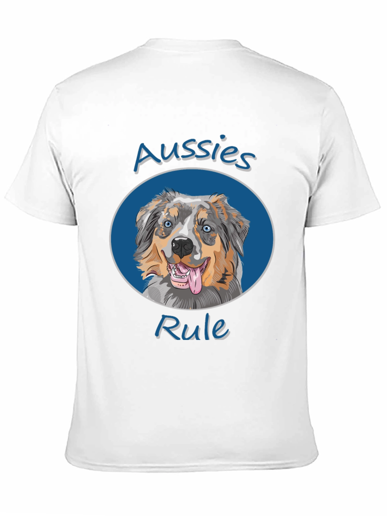 Aussies Rule Dog T-Shirt
