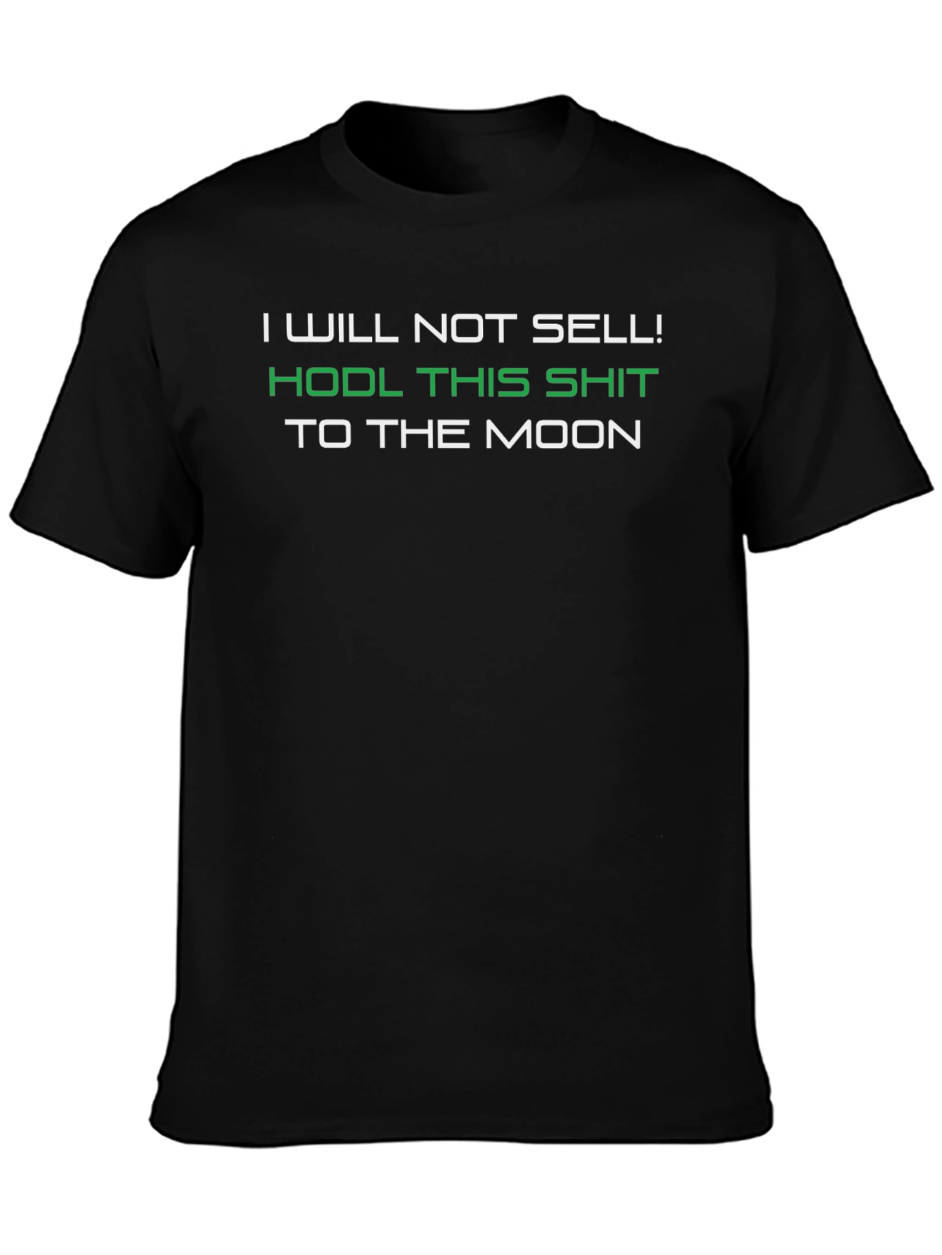 HODL Crypto T-Shirt - Hold to the Moon!