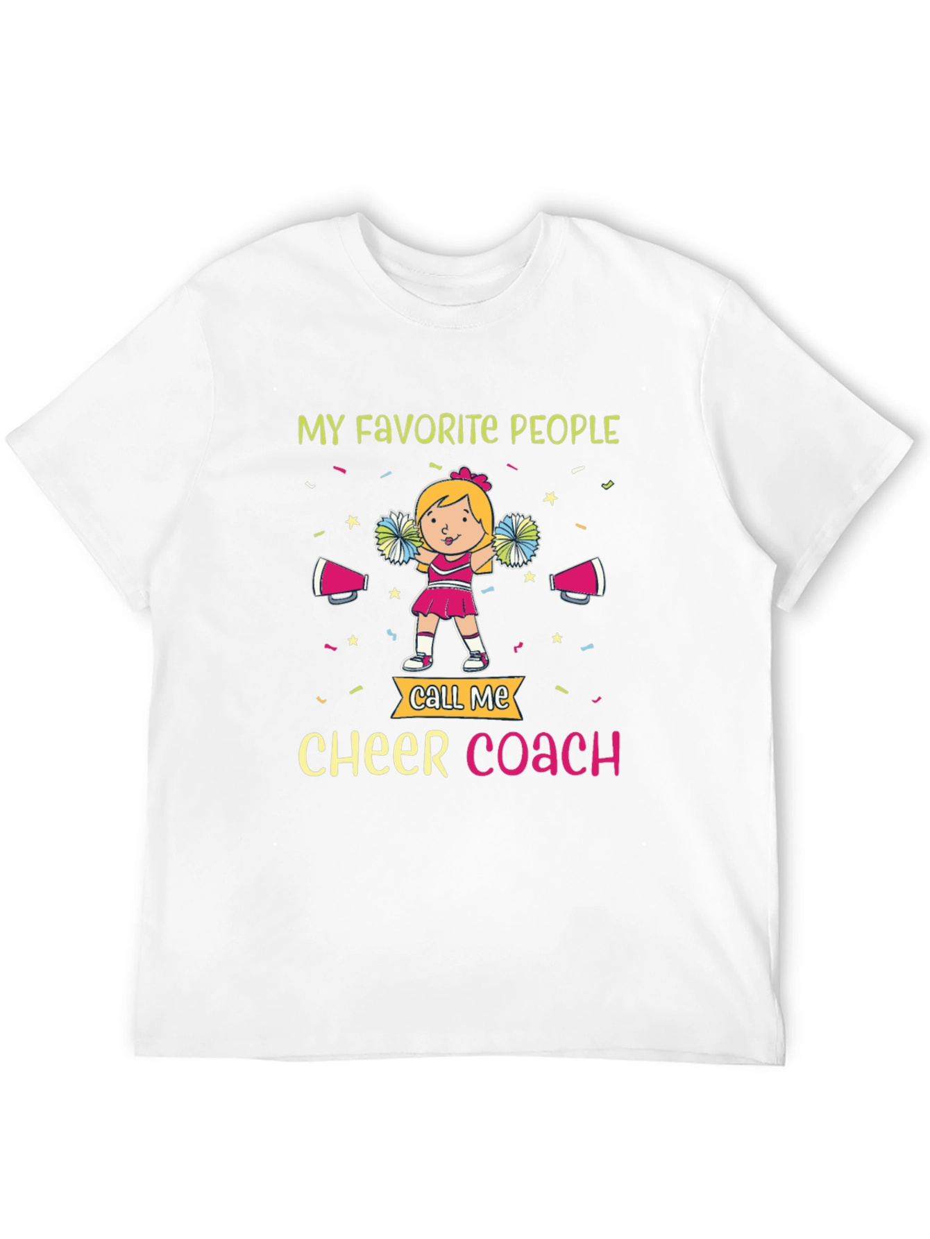 Cheer Coach T-Shirt - My Favorite People