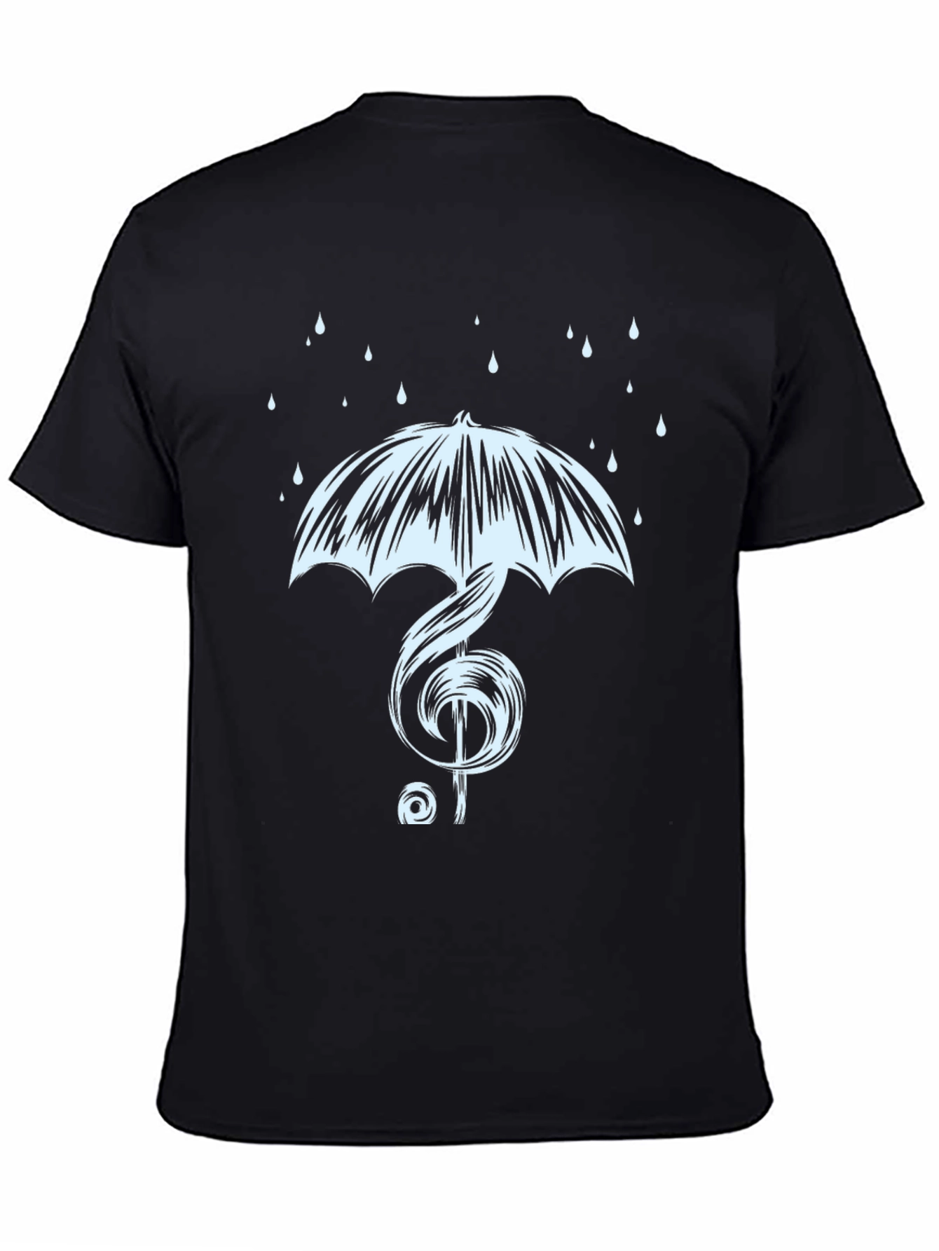 Music Treble Clef Umbrella T-Shirt