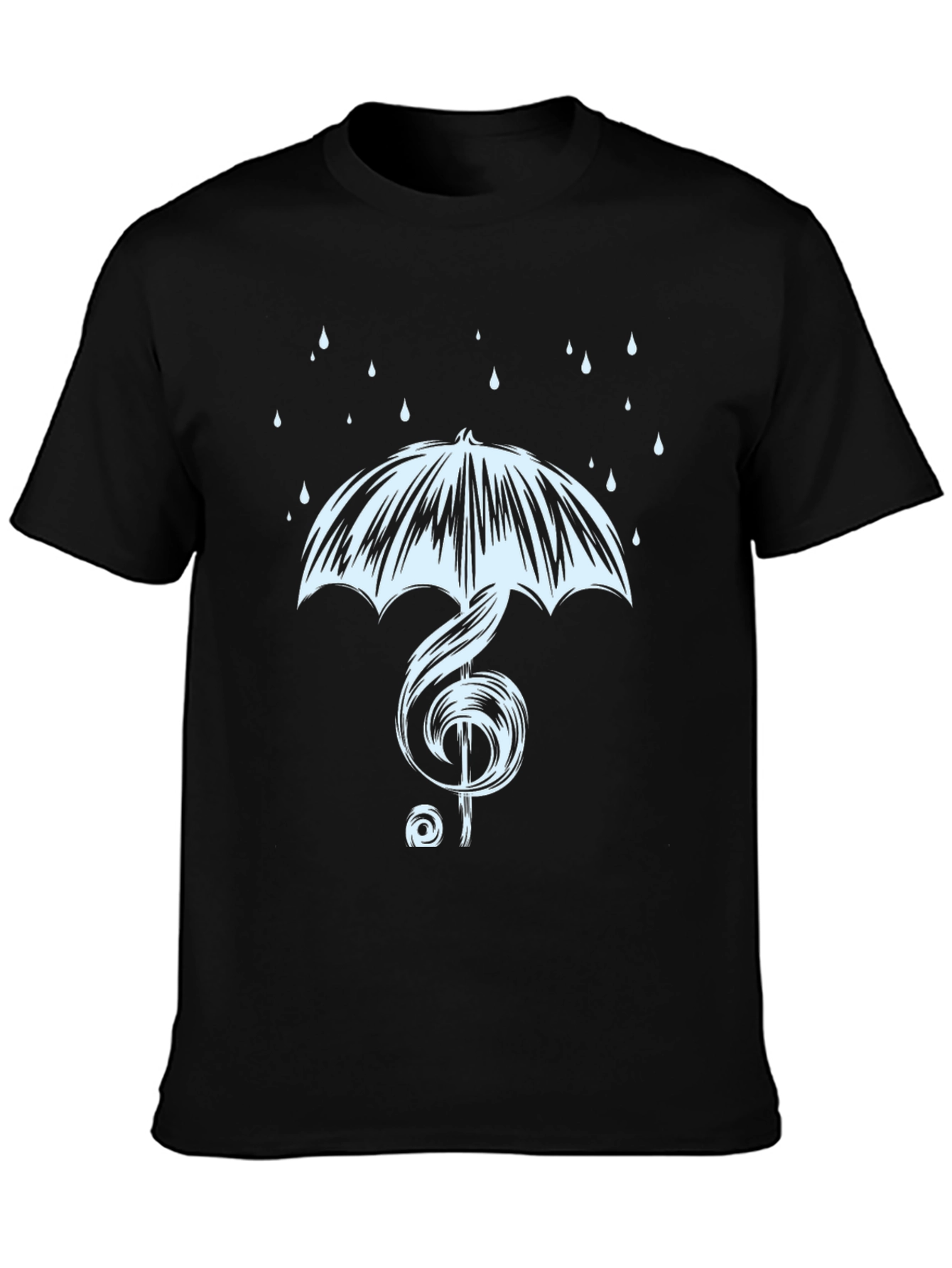 Music Treble Clef Umbrella T-Shirt