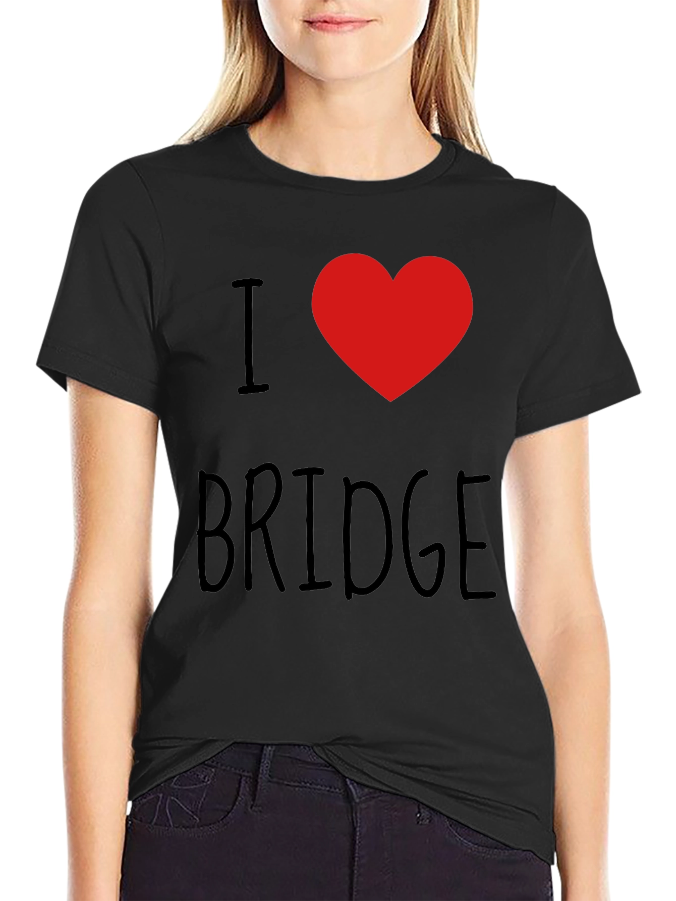 I Heart Bridge - Mens Graphic Tee