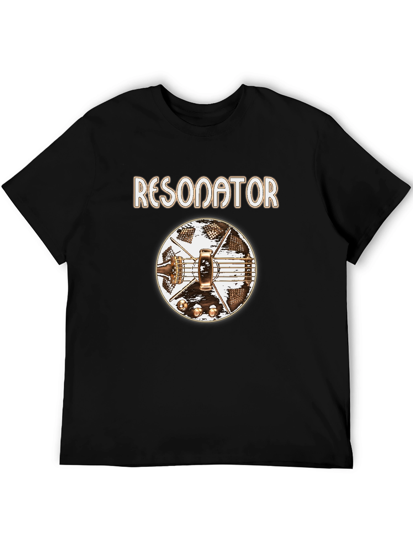 Resonator Guitar T-Shirt - Unique Music Lover Gift