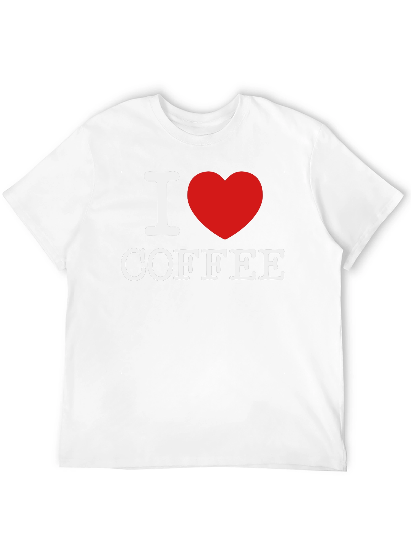 I Love Coffee T-Shirt - Classic Graphic Tee