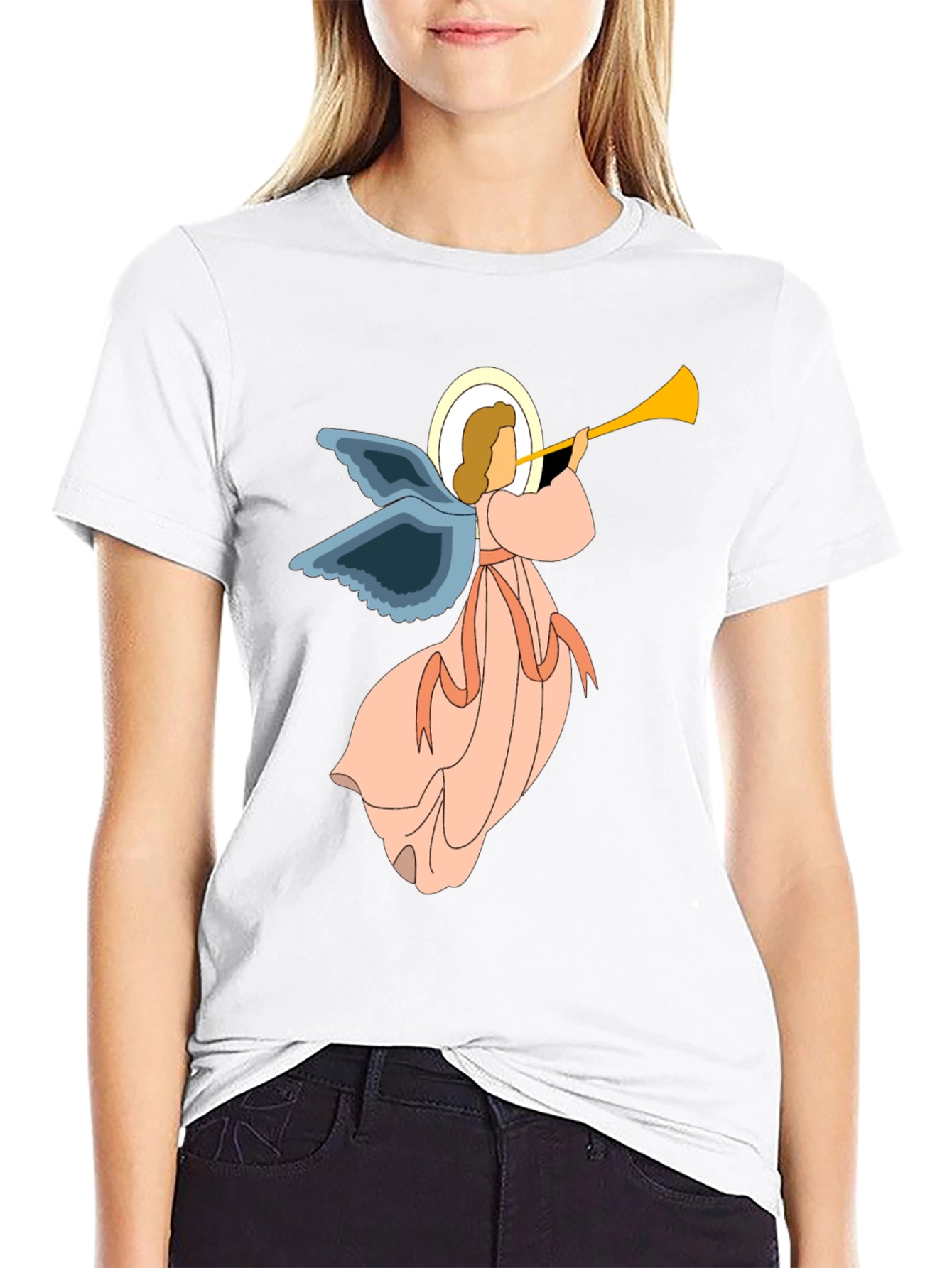 Angel Trumpet Graphic T-Shirt