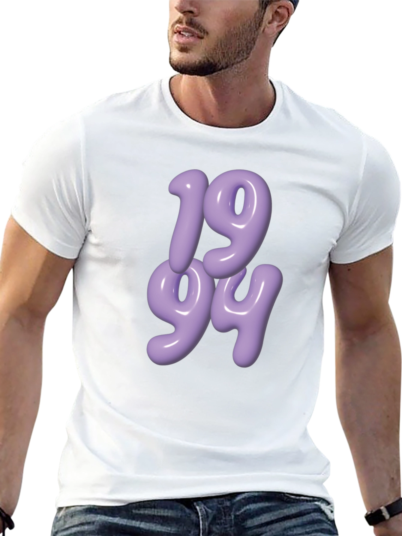 1994 Graphic Tee - Retro Style Black T-Shirt