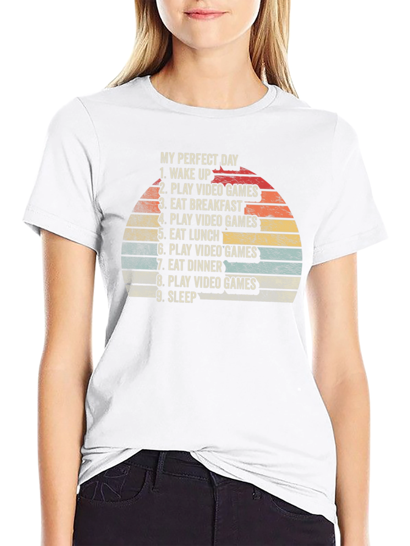 Perfect Day Video Game T-Shirt - Gamer Style