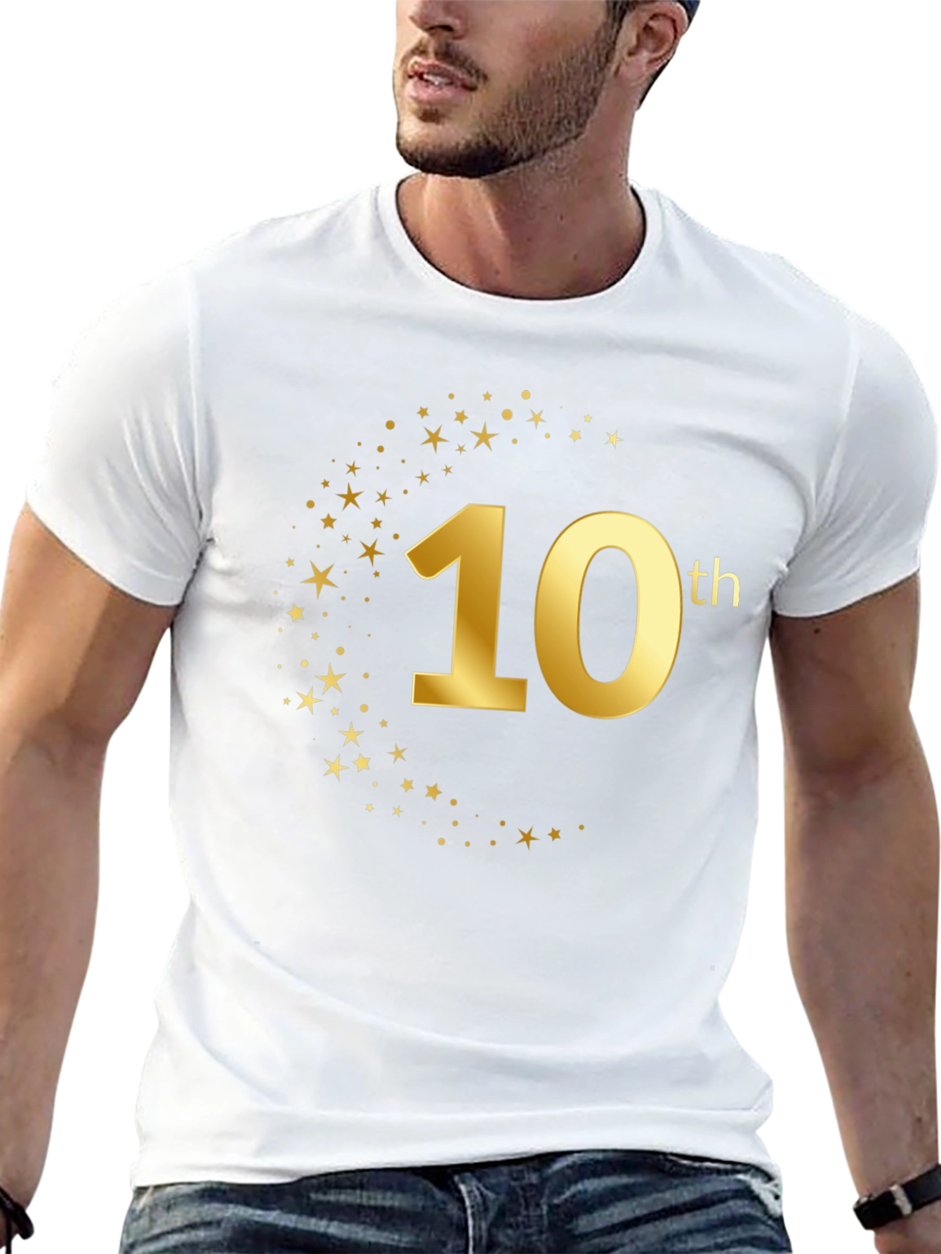 10th Anniversary Gold Star Tee