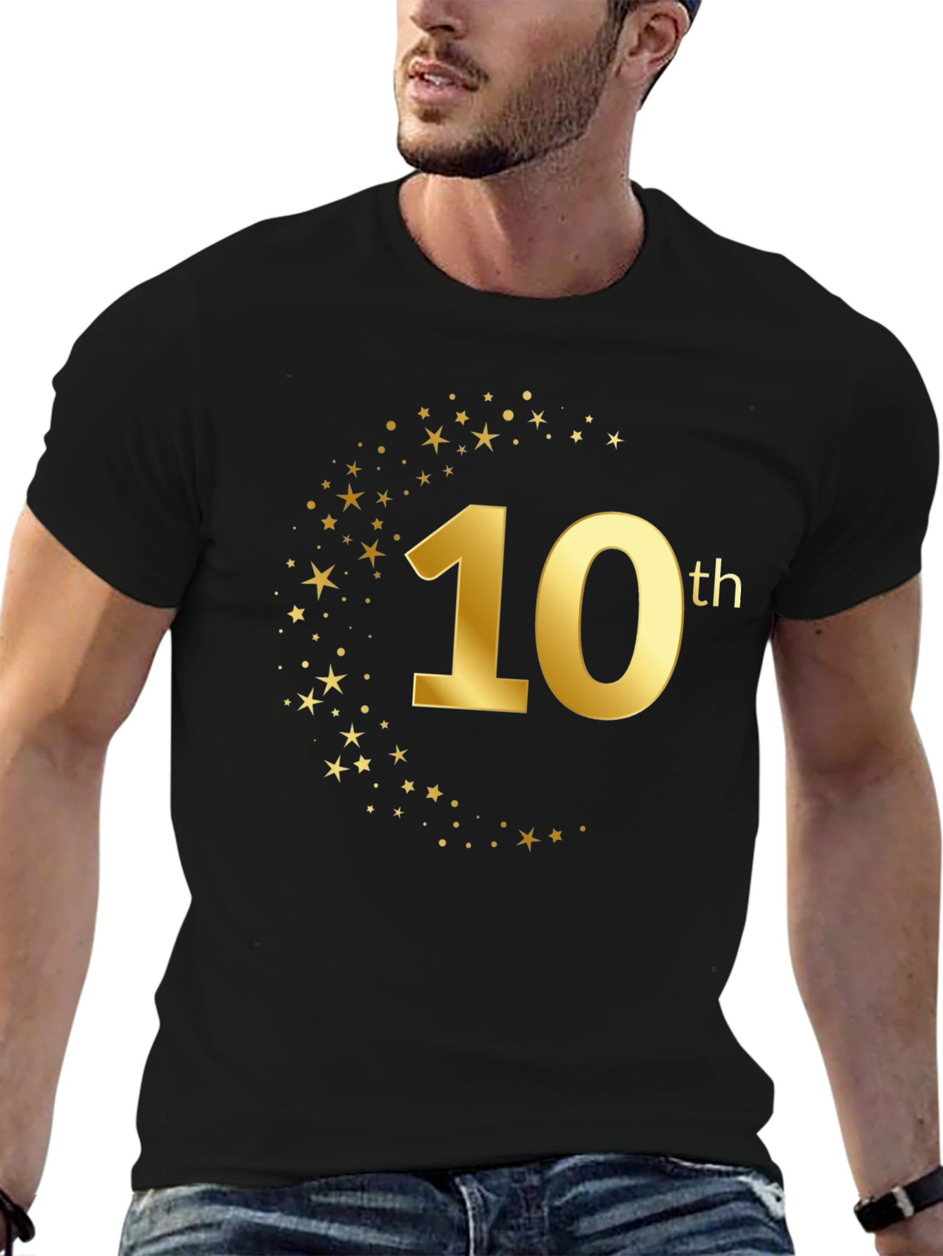 10th Anniversary Gold Star Tee