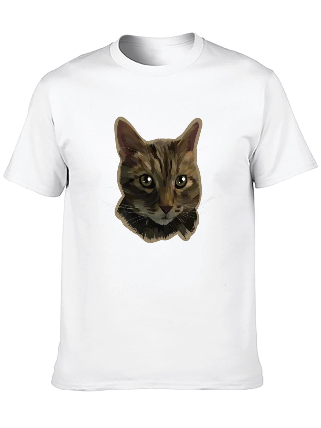 Cool Cat Graphic Tee - Black
