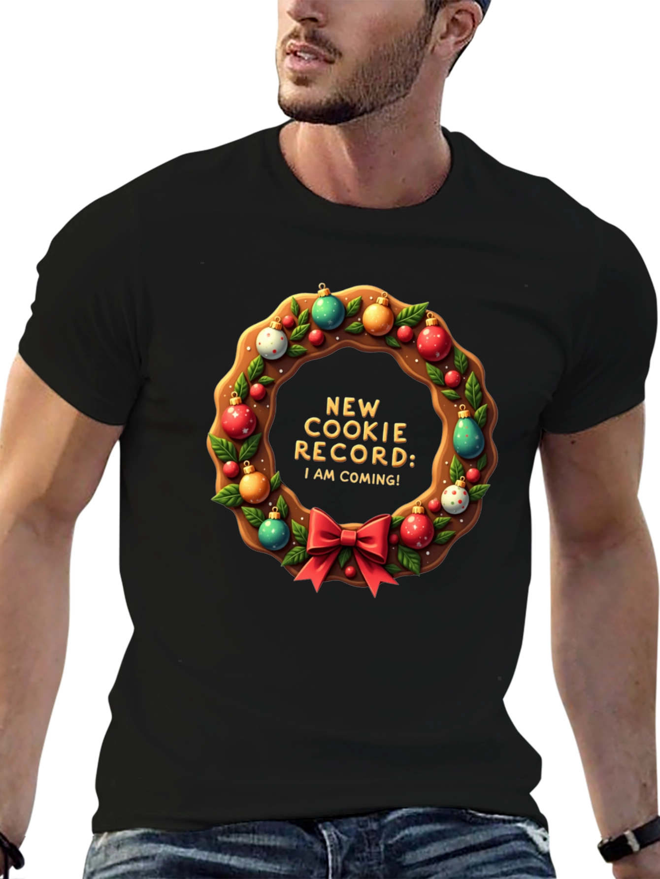 Festive Cookie Record T-Shirt
