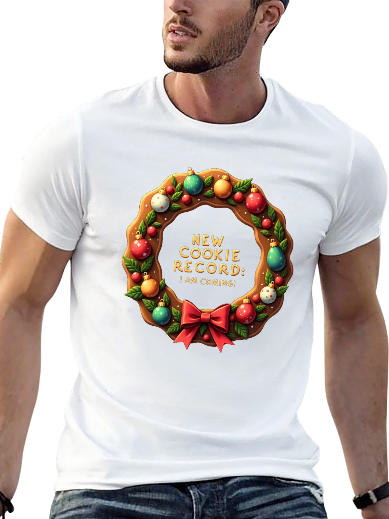 Festive Cookie Record T-Shirt