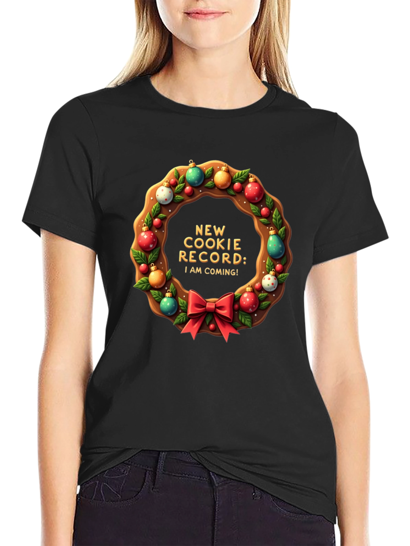 Festive Cookie Record T-Shirt