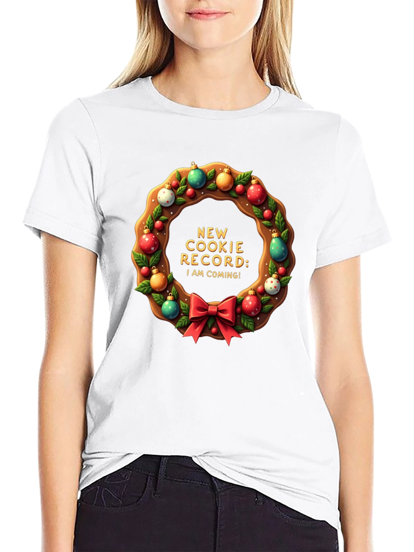 Festive Cookie Record T-Shirt