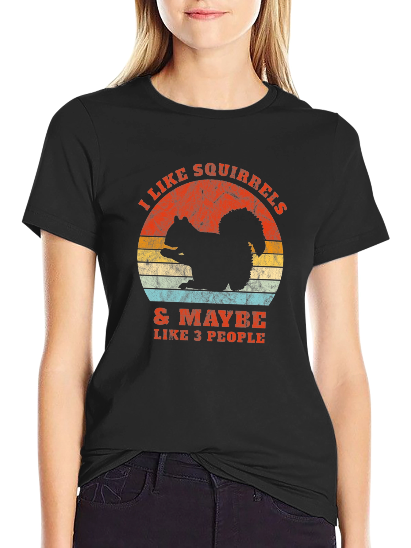 I Like Squirrels T-Shirt - Funny Animal Lover Tee