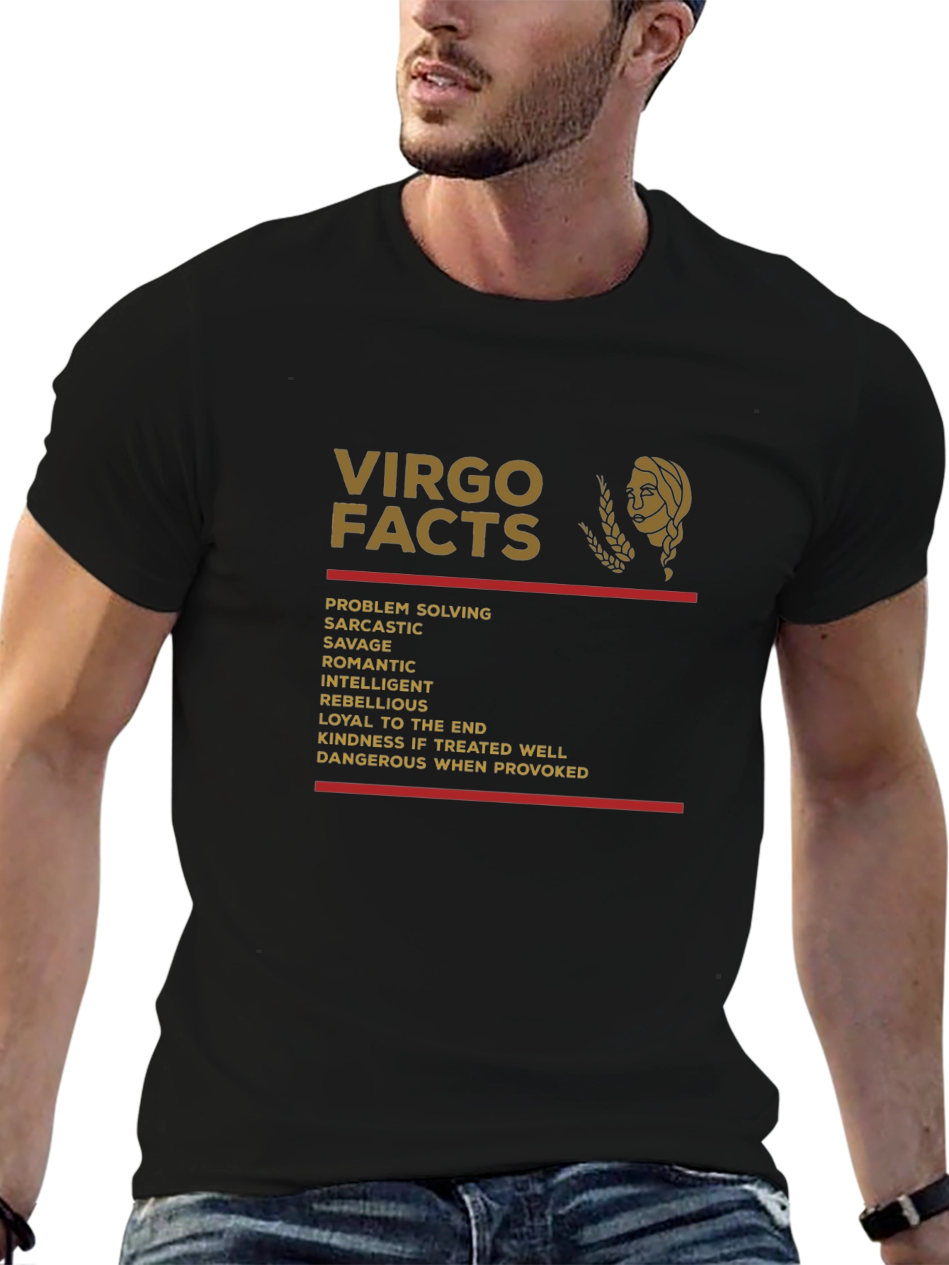 Virgo Facts Zodiac T-Shirt - Astrology Gift