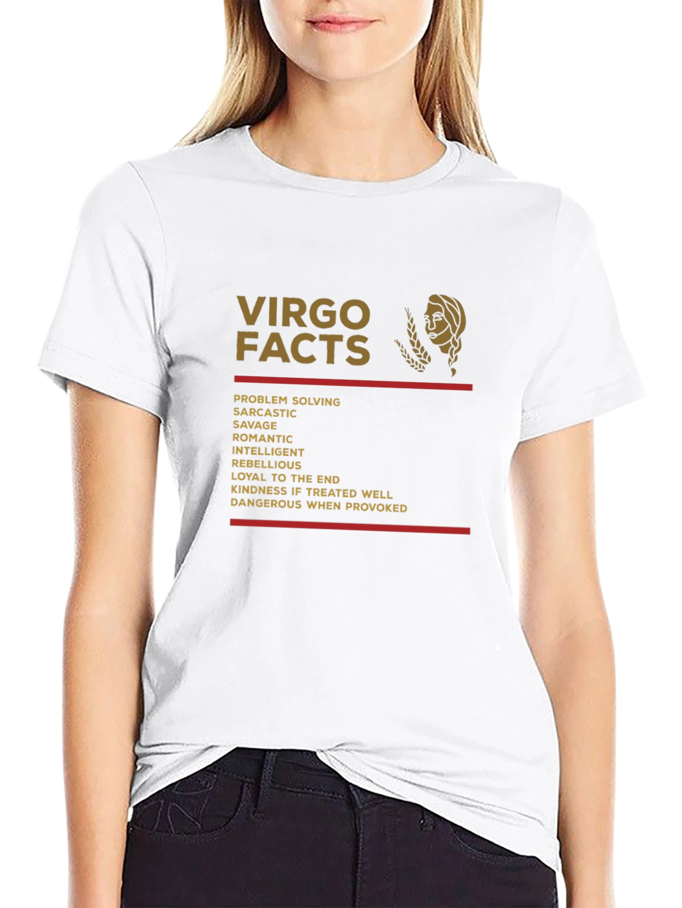 Virgo Facts Zodiac T-Shirt - Astrology Gift