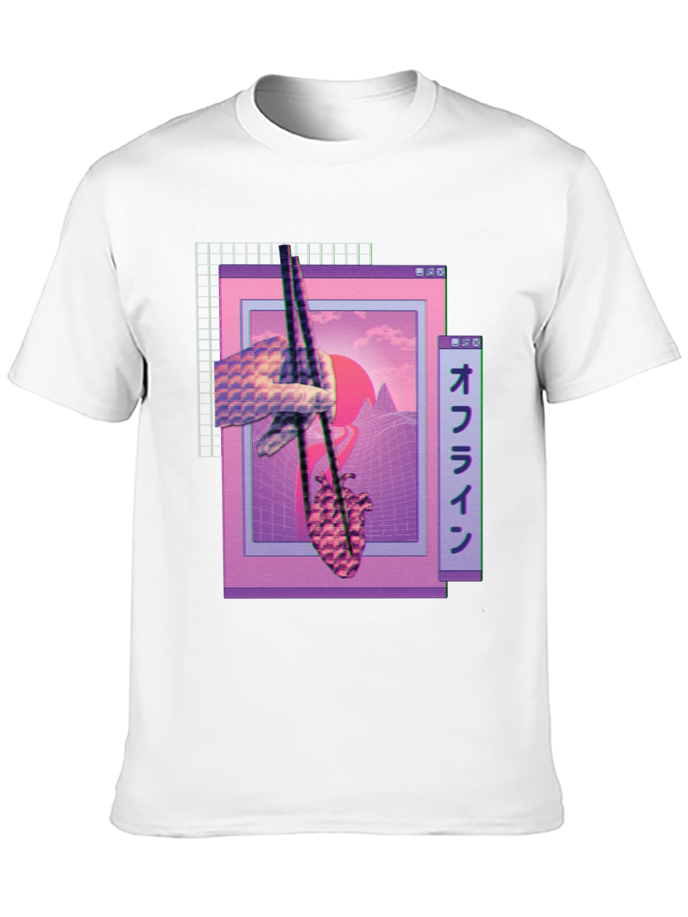 Aesthetic Vaporwave Graphic Tee