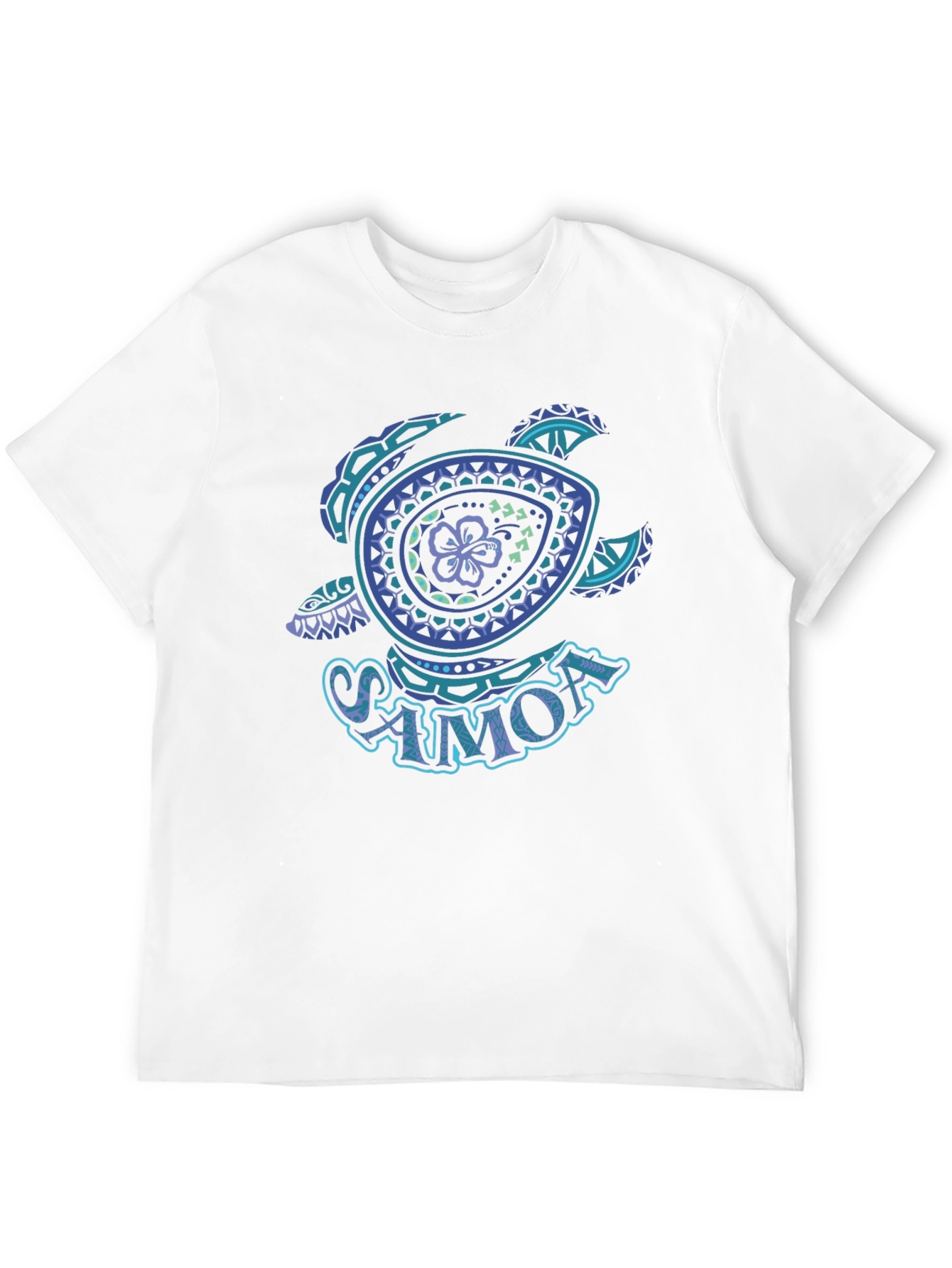 Samoa Turtle Graphic Tee - Island Style