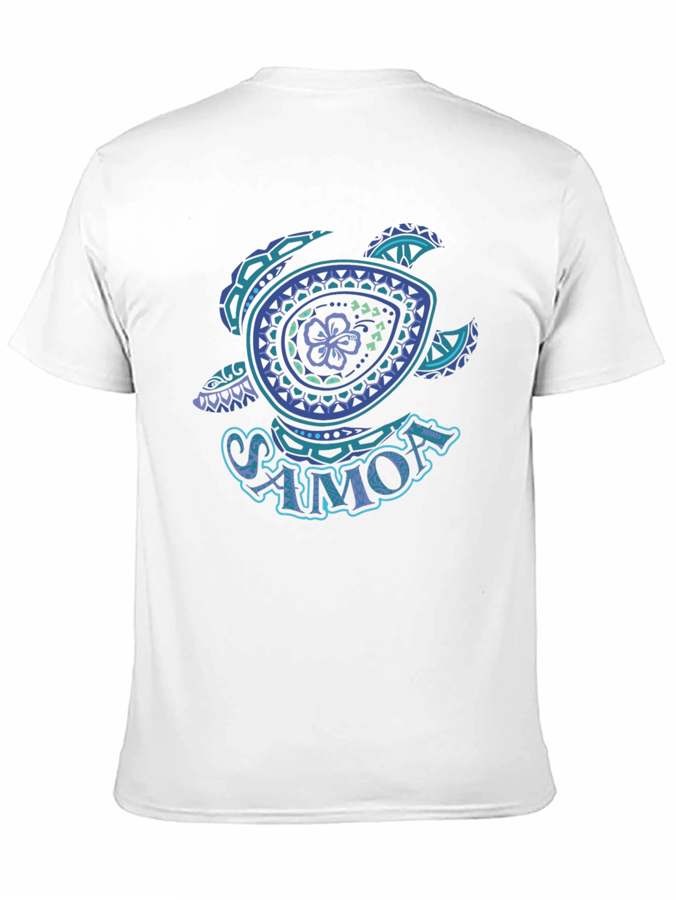 Samoa Turtle Graphic Tee - Island Style